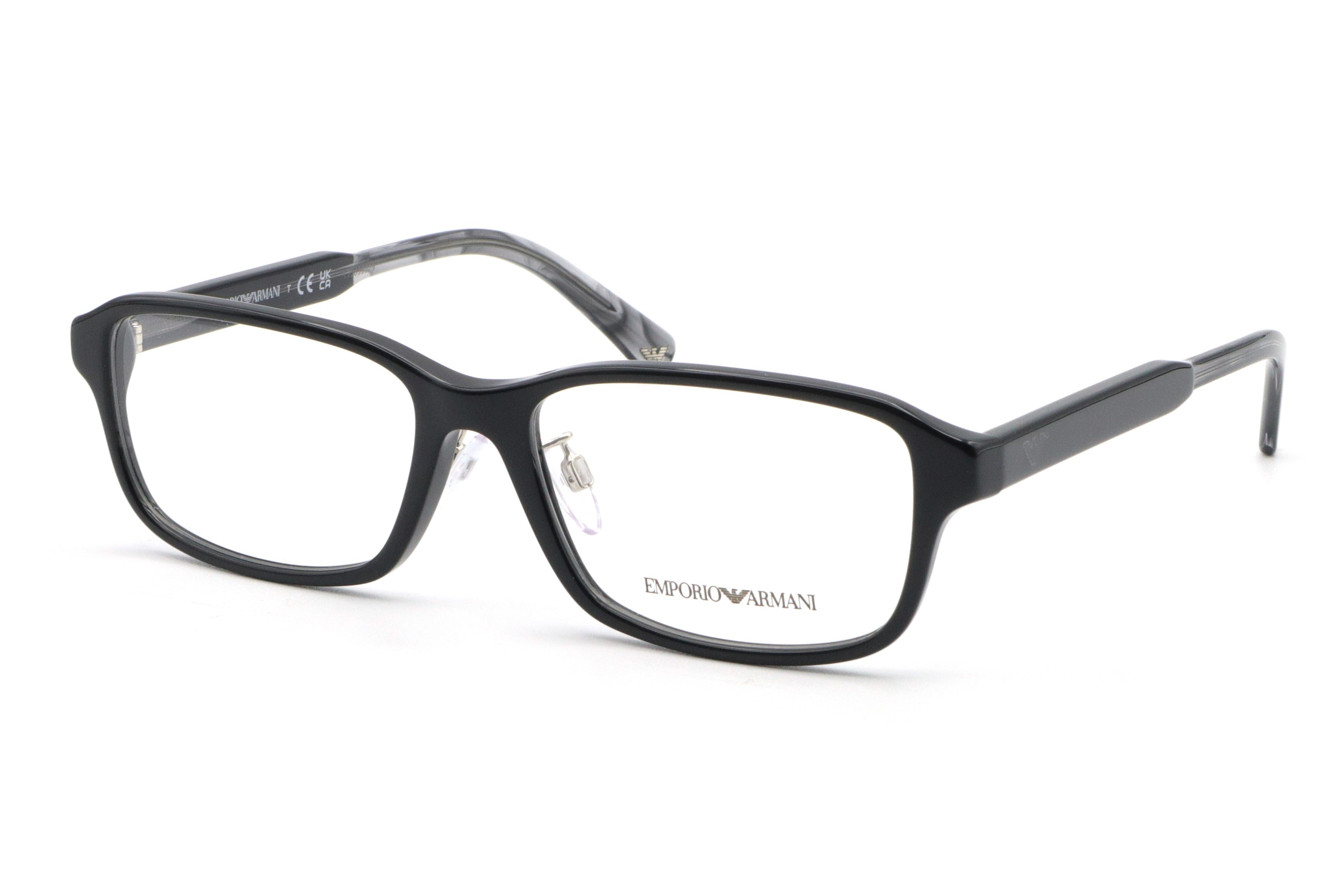 Emporio Armani [新品●未使用] EMPORIO ARMANI(エンポリオ アルマーニ) EA 3215D-5017ブラック(56