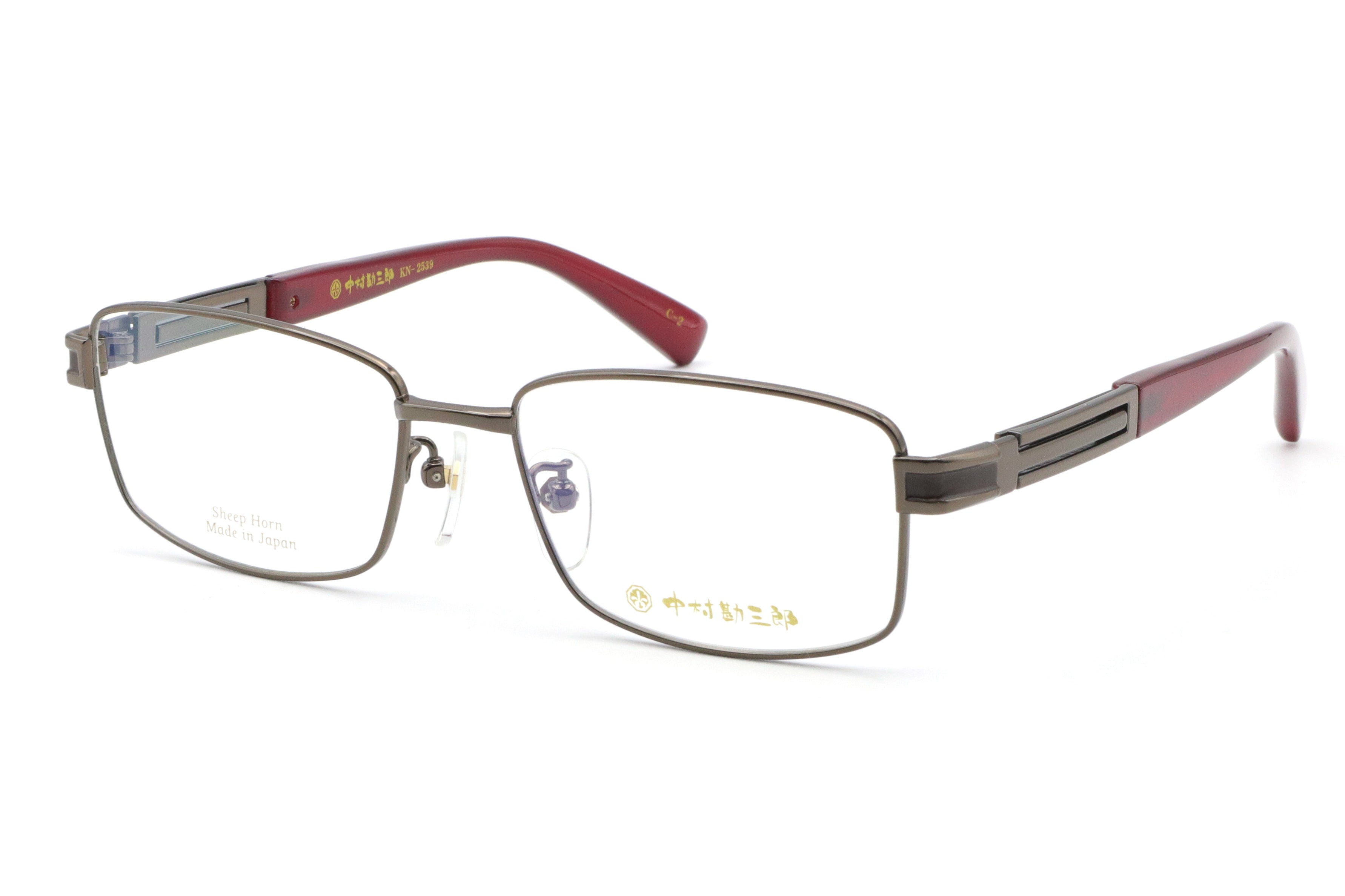 中村勘三郎(ナカムラカンザブロウ) KN-2539-2ブラウン/ワイン(54