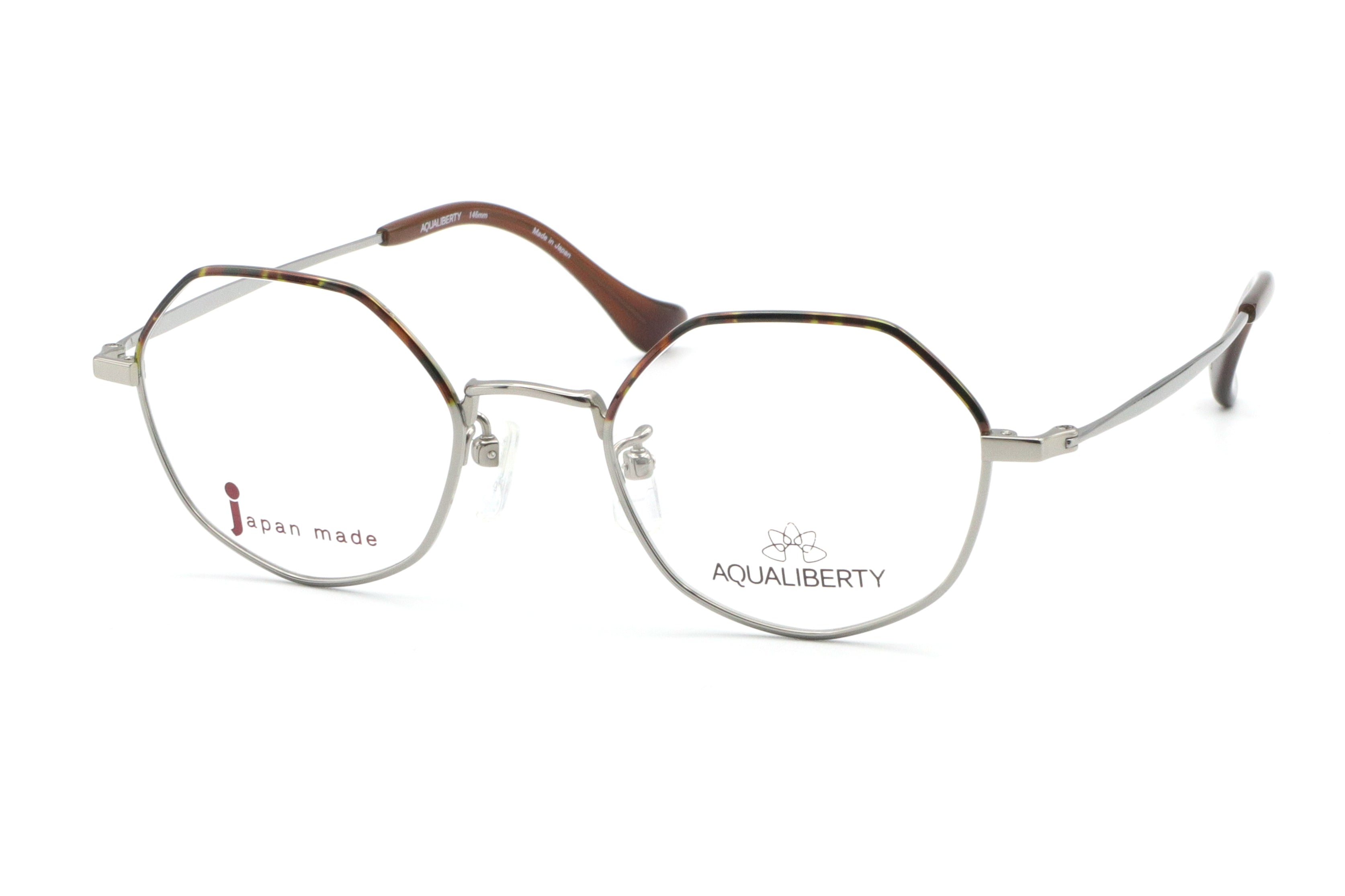 鯖江製】AQUALIBERTY(アクアリバティ) AQ 22538-DAデミアンバー(47
