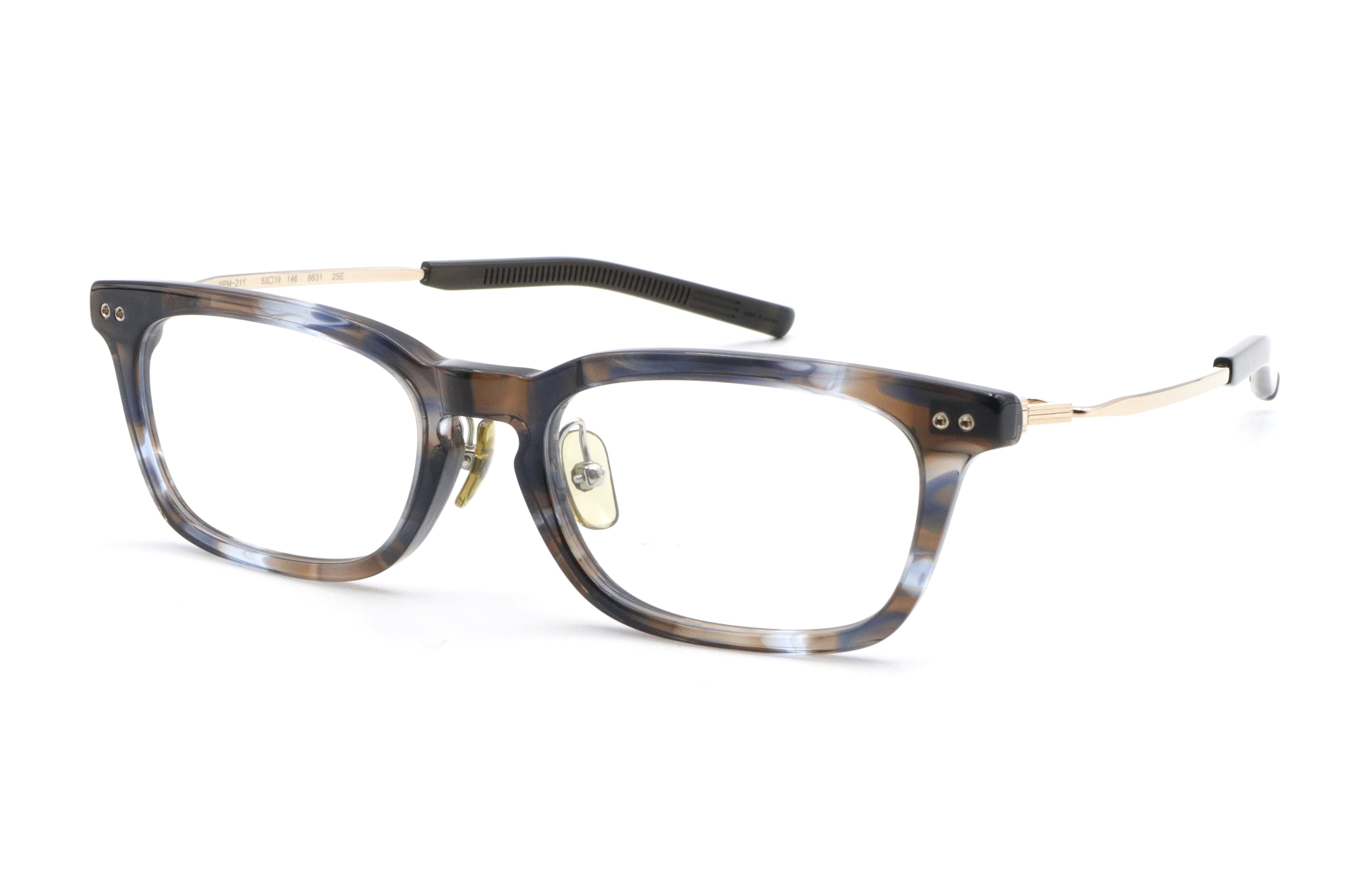 999.9(フォーナインズ) NPM-211-8631ブルーブラウンササ/ホワイト