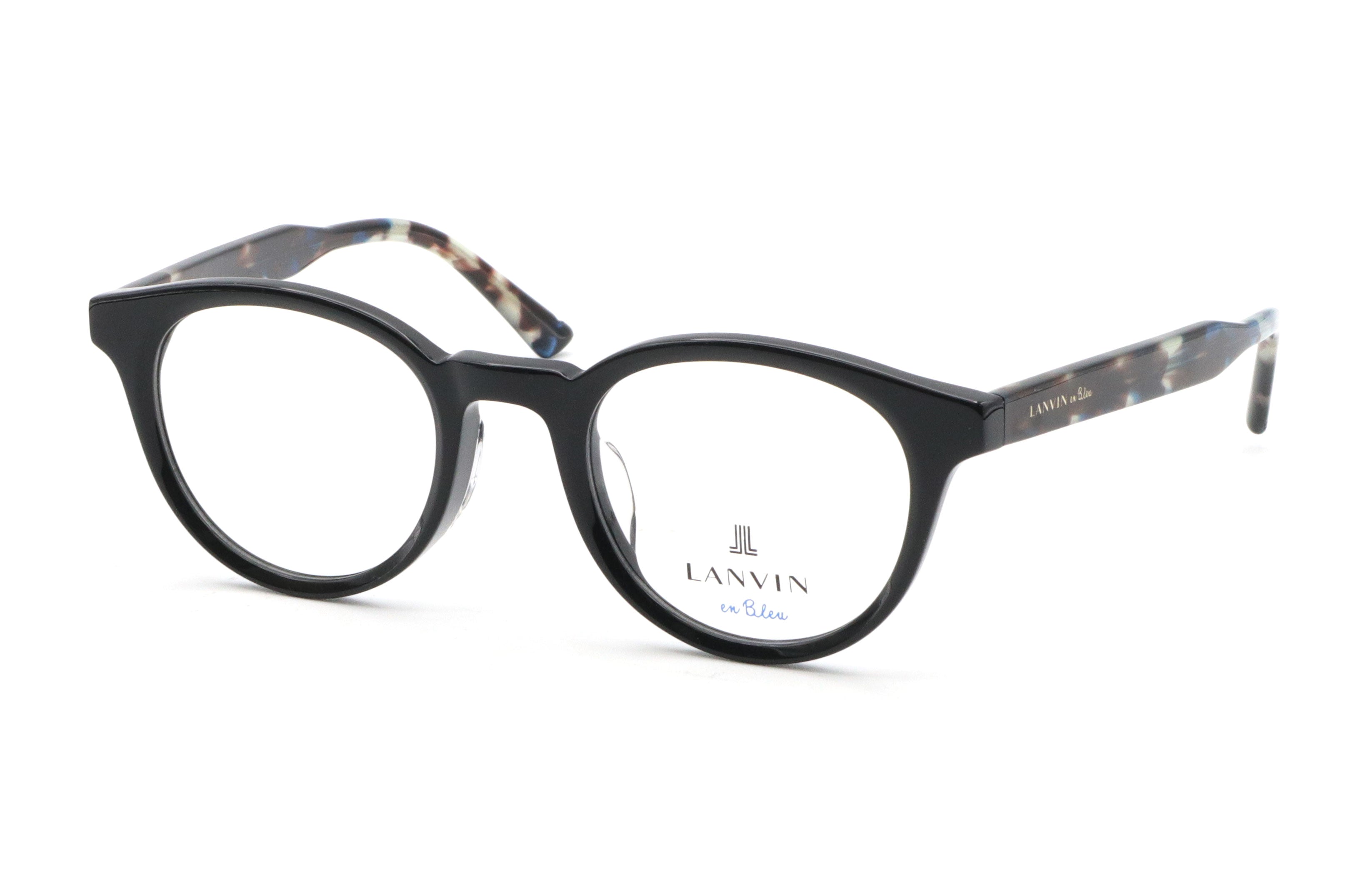 LANVIN en Bleu(ランバンオンブルー) VLB 032J-0700ブラック/ブルー
