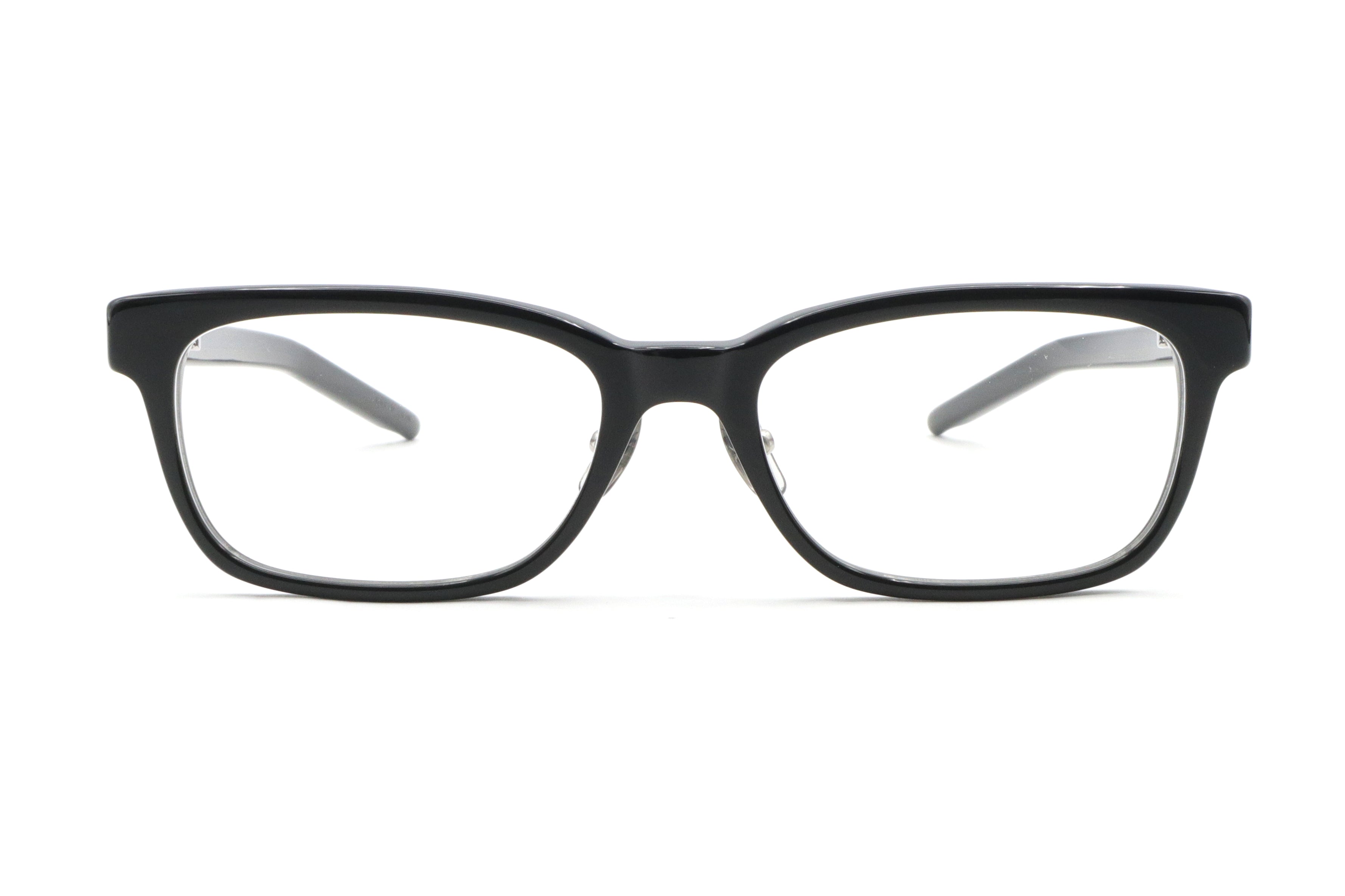 999.9 フォーナイン黒いフレームの度ありメガネ 999.9(フォーナインズ) NP-755-99クリアブラック(54) – 武田メガネ