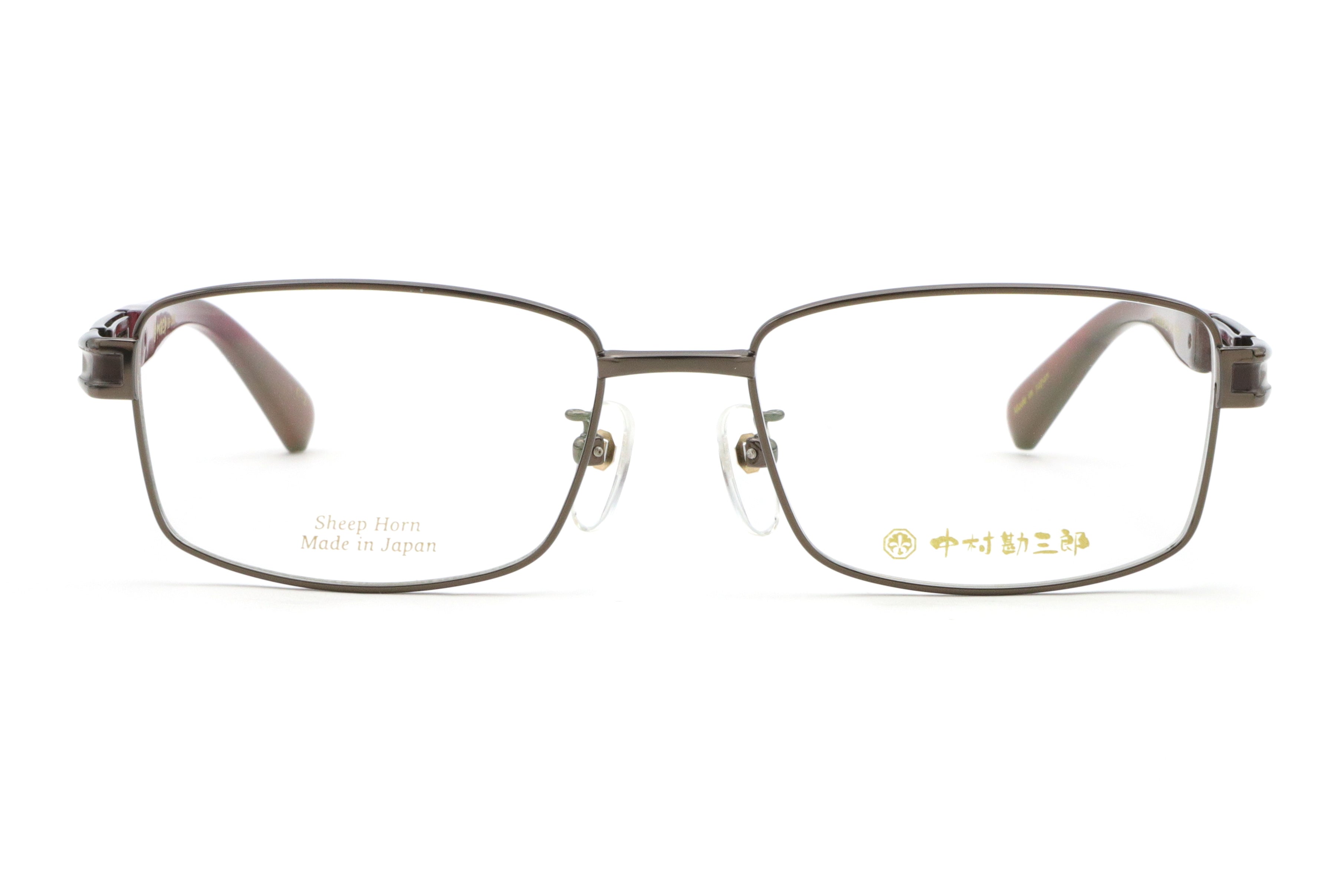 中村勘三郎(ナカムラカンザブロウ) KN-2539-2ブラウン/ワイン(54