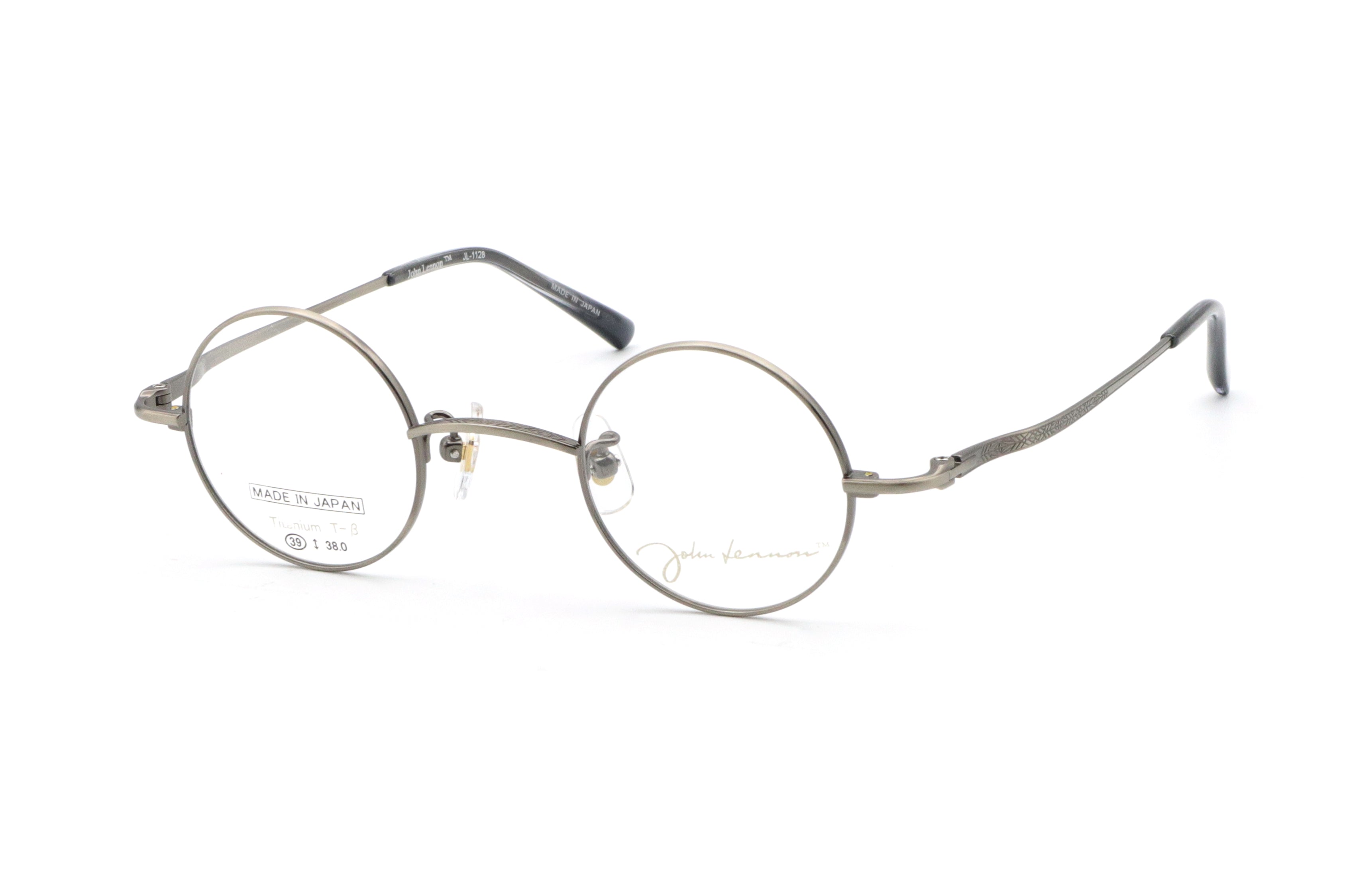 レノン 鯖江製】John Lennon(ジョンレノン) JL 1128-4アンティークシルバー(39