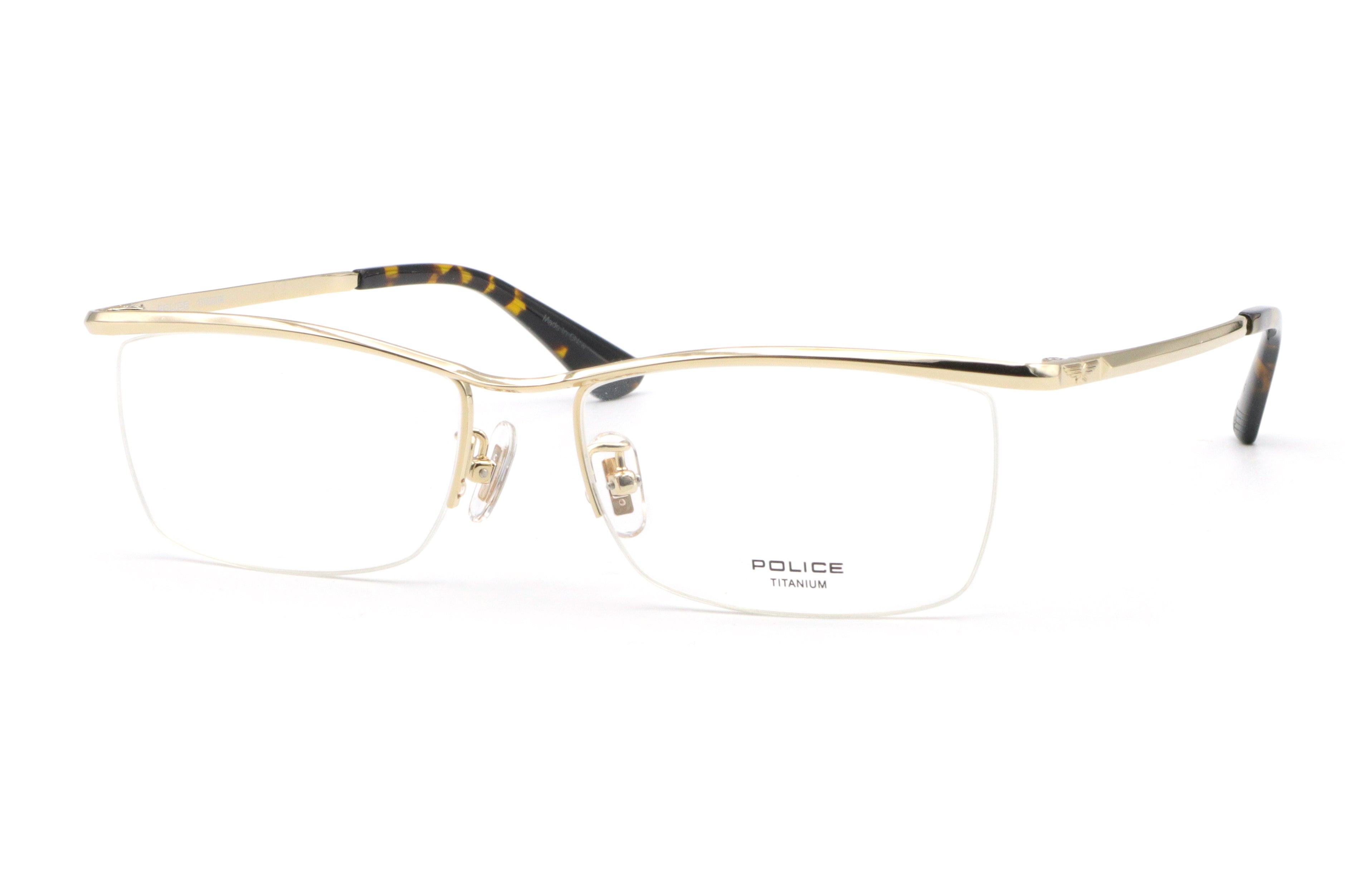 POLICE(ポリス) VPLG 48J-0300ライトゴールド(55) – 武田メガネ