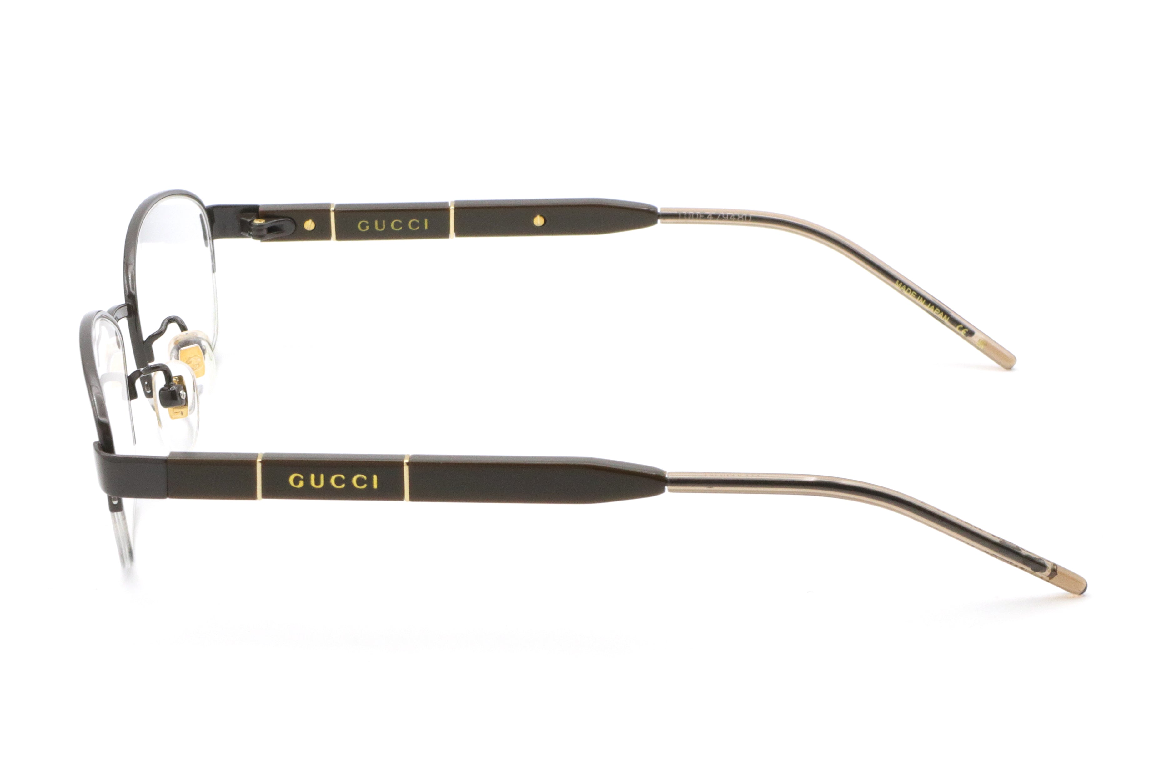 鯖江製】GUCCI(グッチ) GG 1742OJ-002ブラウン(53) – 武田メガネ