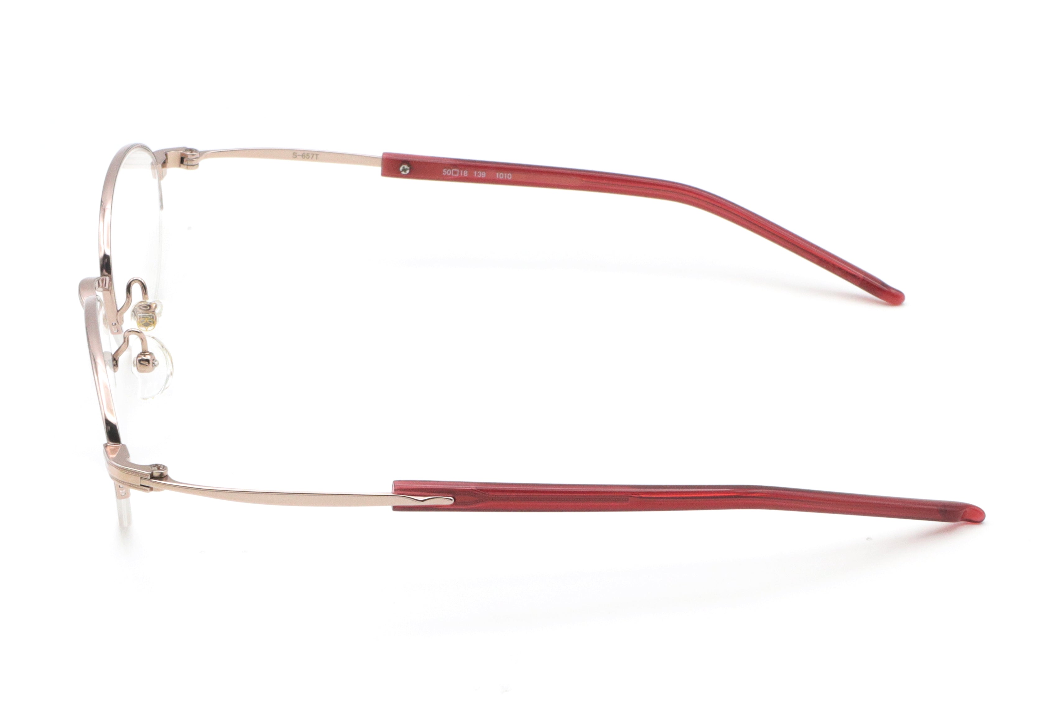 999.9(フォーナインズ) S-657T-1010ピンクゴールド/ローズピンク(50