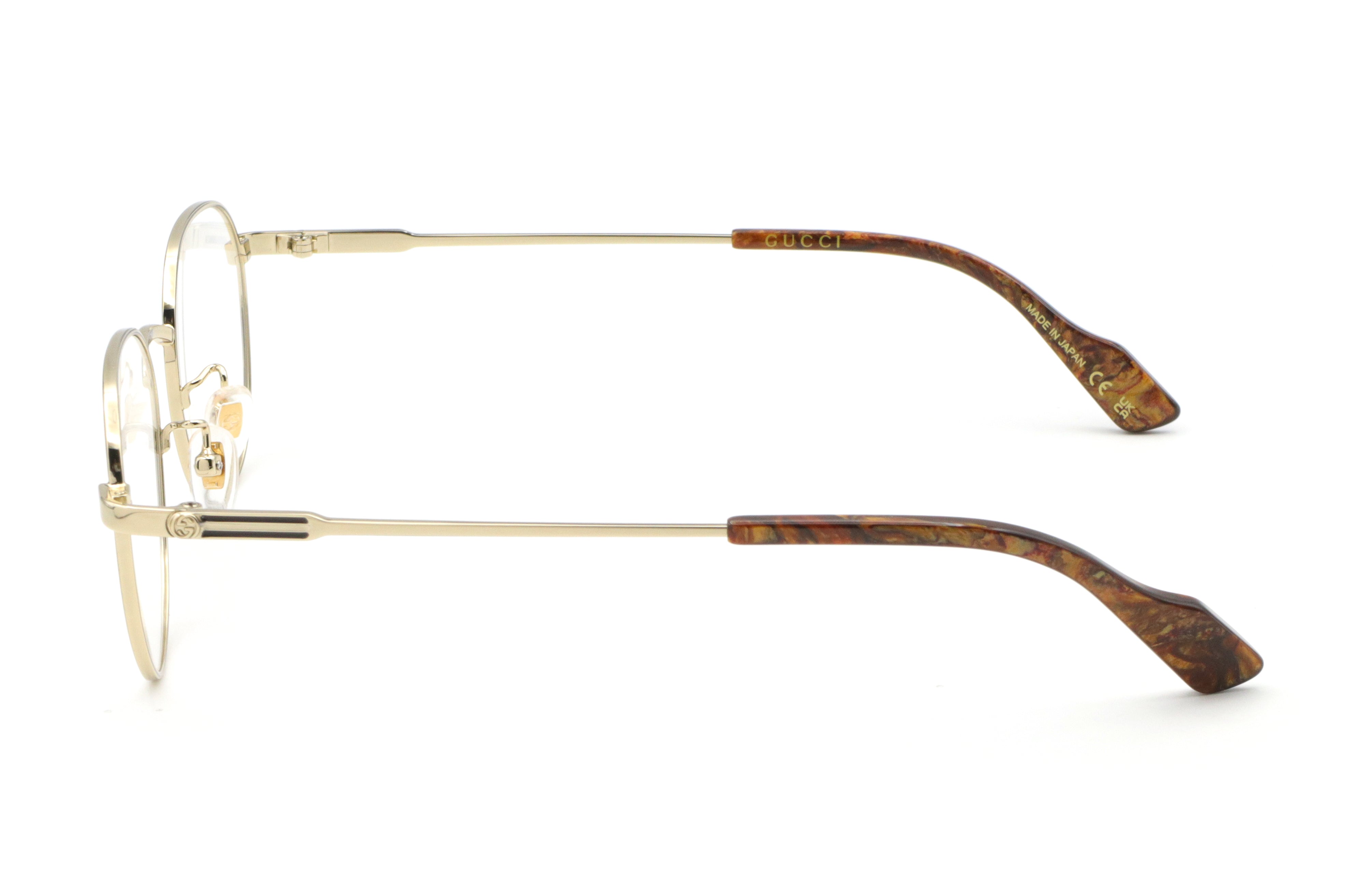 鯖江製】GUCCI(グッチ) GG 1747OA-003ゴールド(51) – 武田メガネ