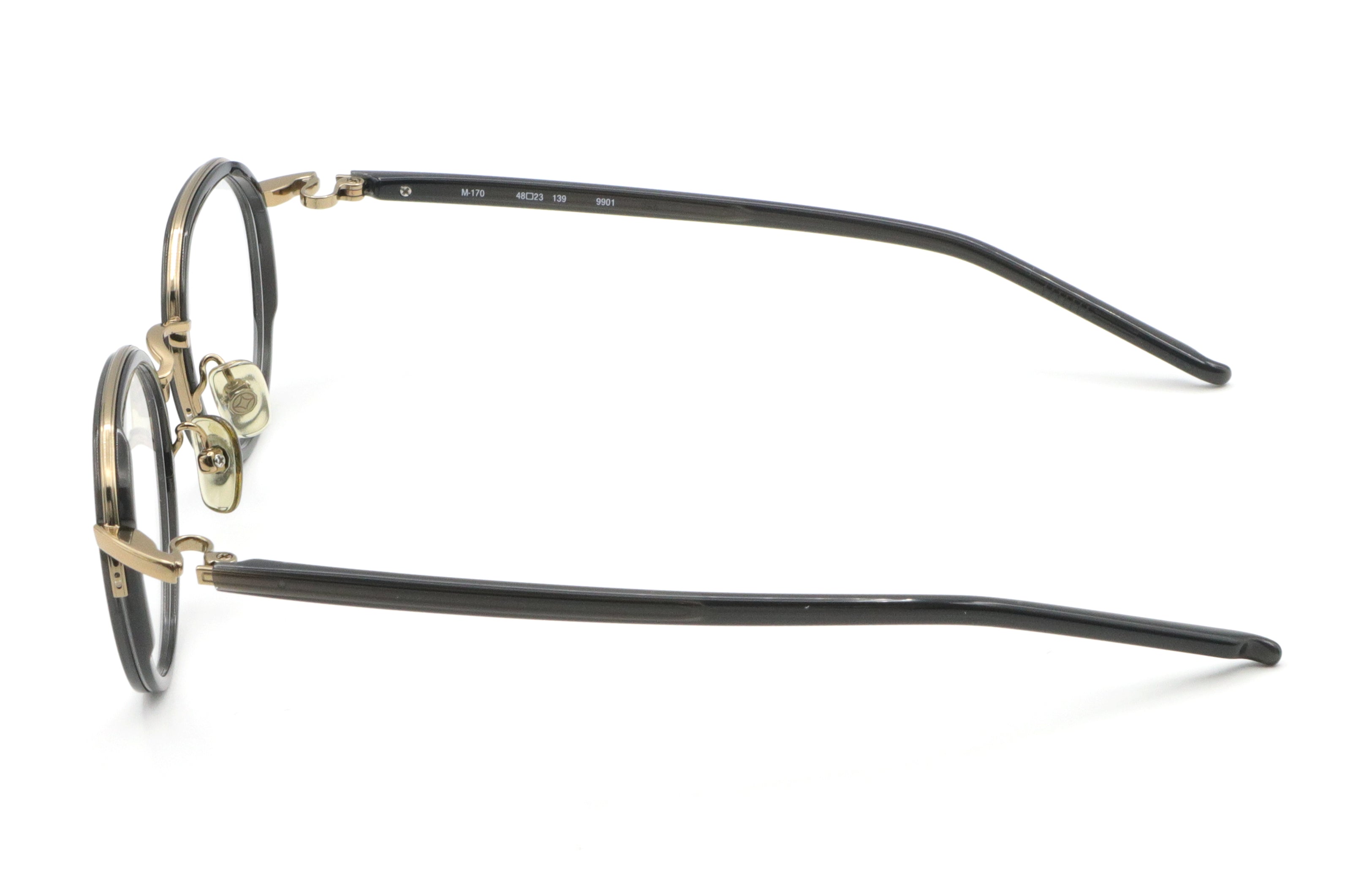 999.9(フォーナインズ) M-170-9901クリアブラック/ゴールド(48) – 武田
