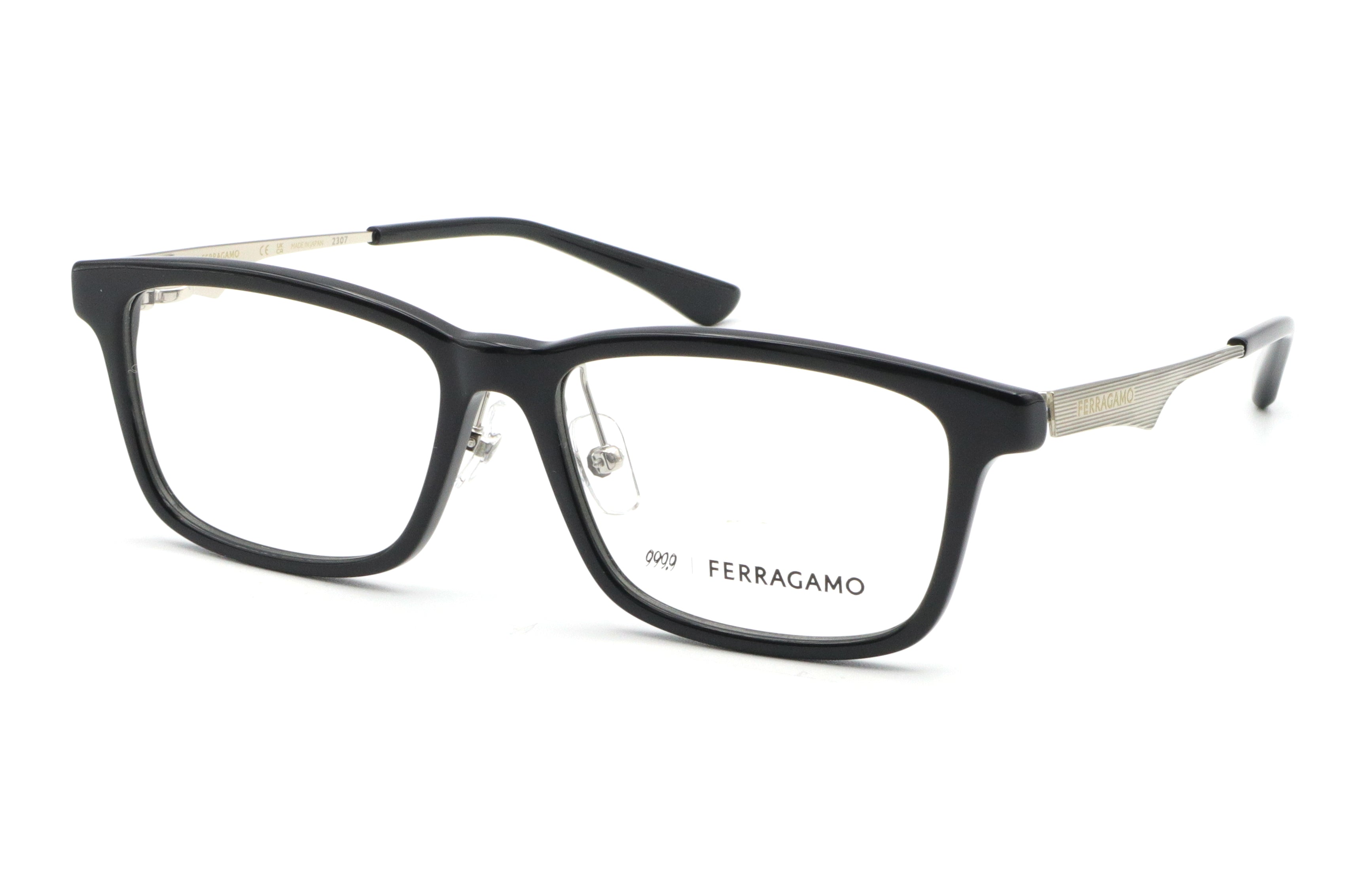 999.9×FERRAGAMO(フォーナインズ･フェラガモ) SF 9017-001ブラック(54)