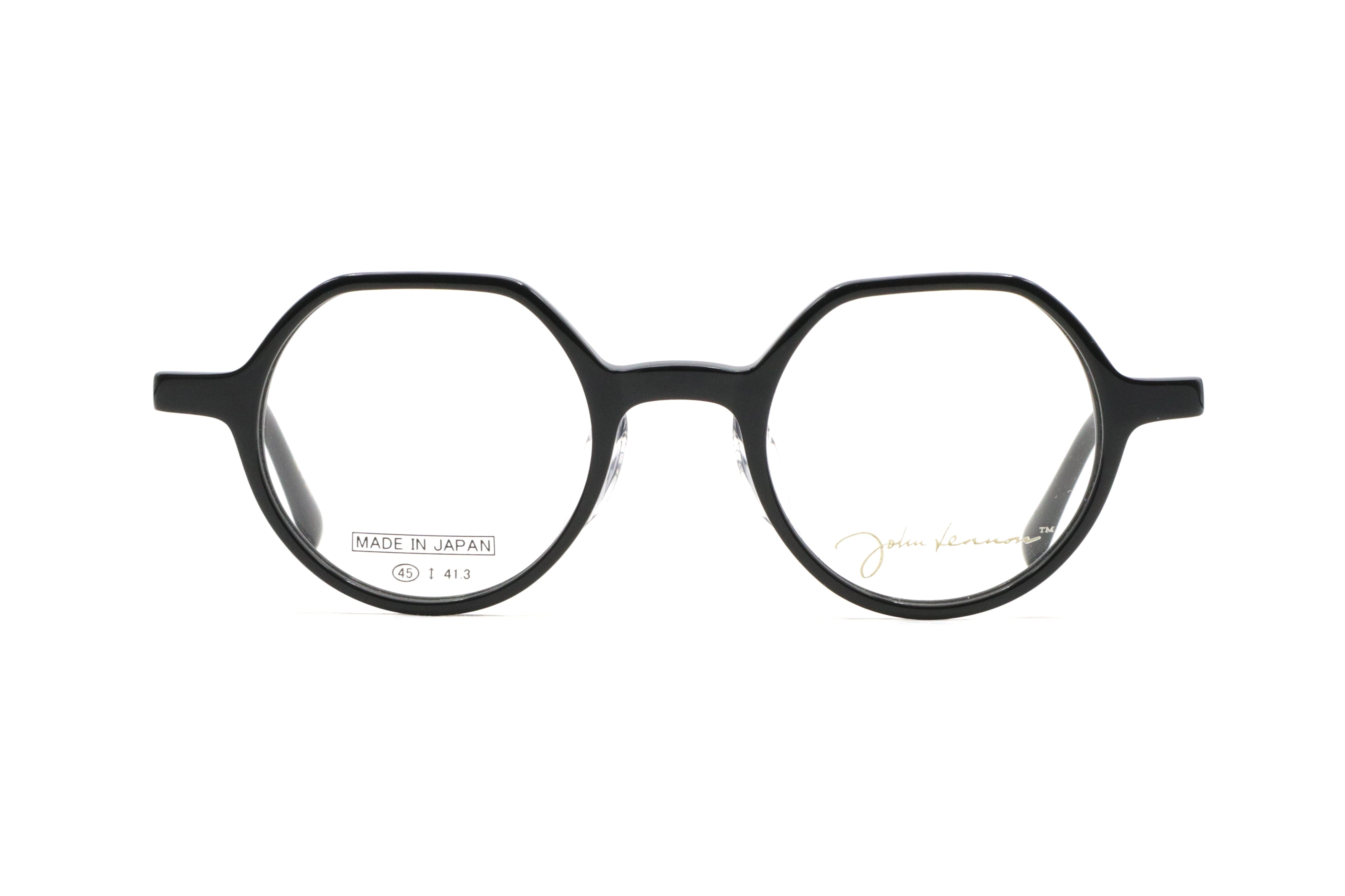 鯖江製】John Lennon(ジョンレノン) JL 6021-1ブラック(45) – 武田
