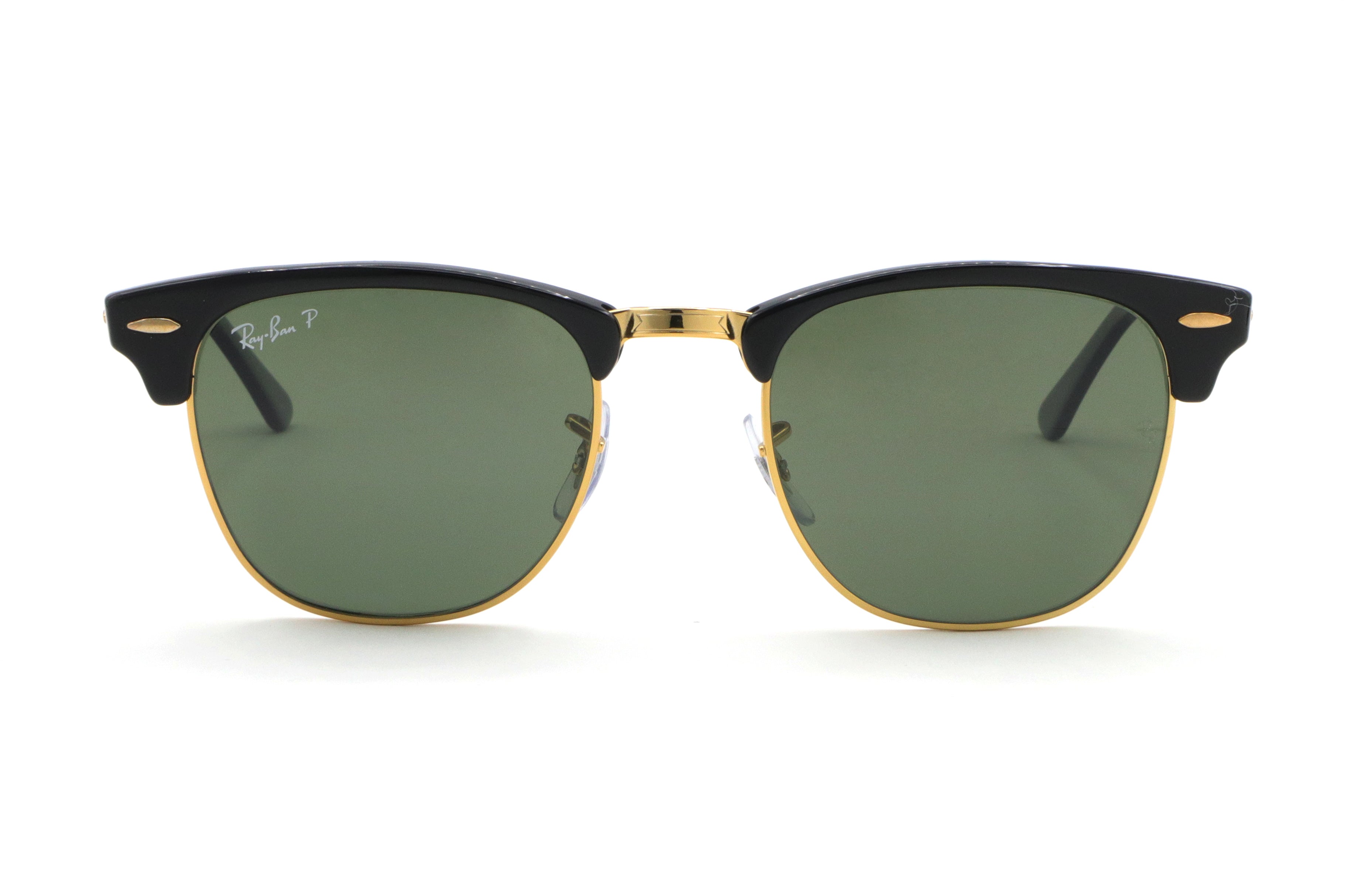 Ray-Ban(レイバン)RB 3016-901/58ゴールド/ブラック(51)クラブマスター