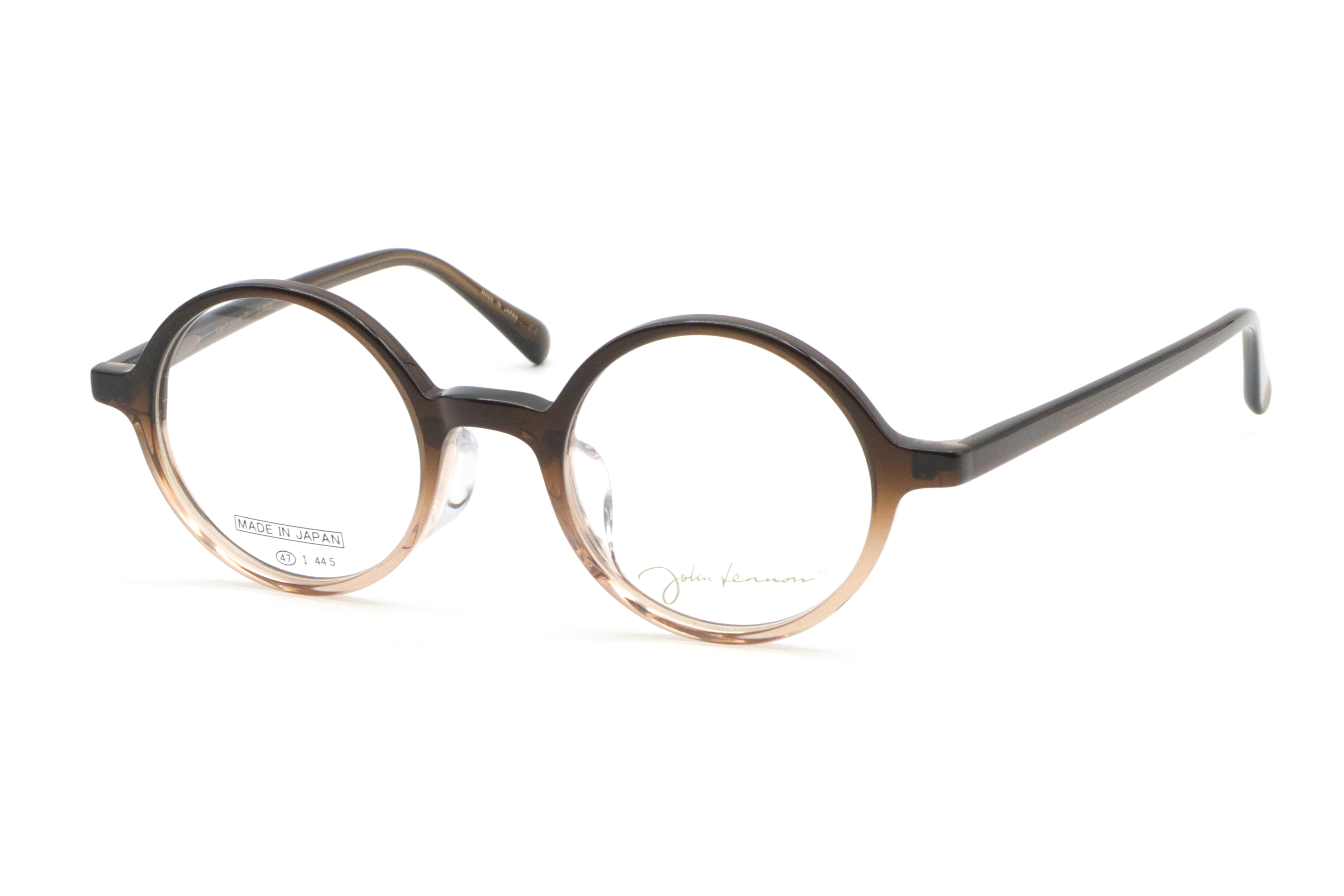 鯖江製】John Lennon(ジョンレノン) JL 6020-3ブラウングラデーション 鯖江製】John Lennon(ジョンレノン) JL 6020-3ブラウングラデーション