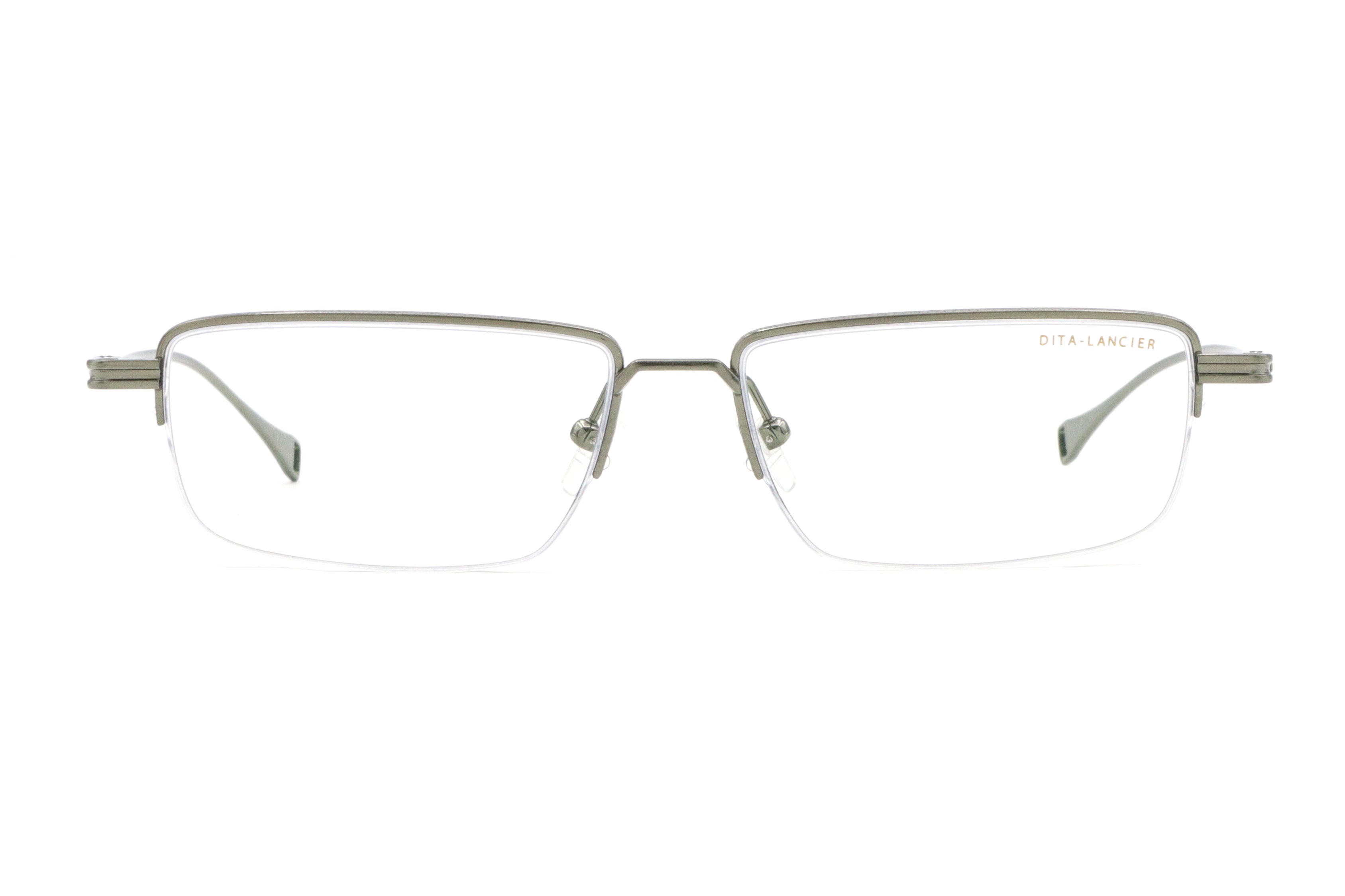 鯖江製】DITA Lancier(ディータ ランシアー) DLX 128-01グレー(55