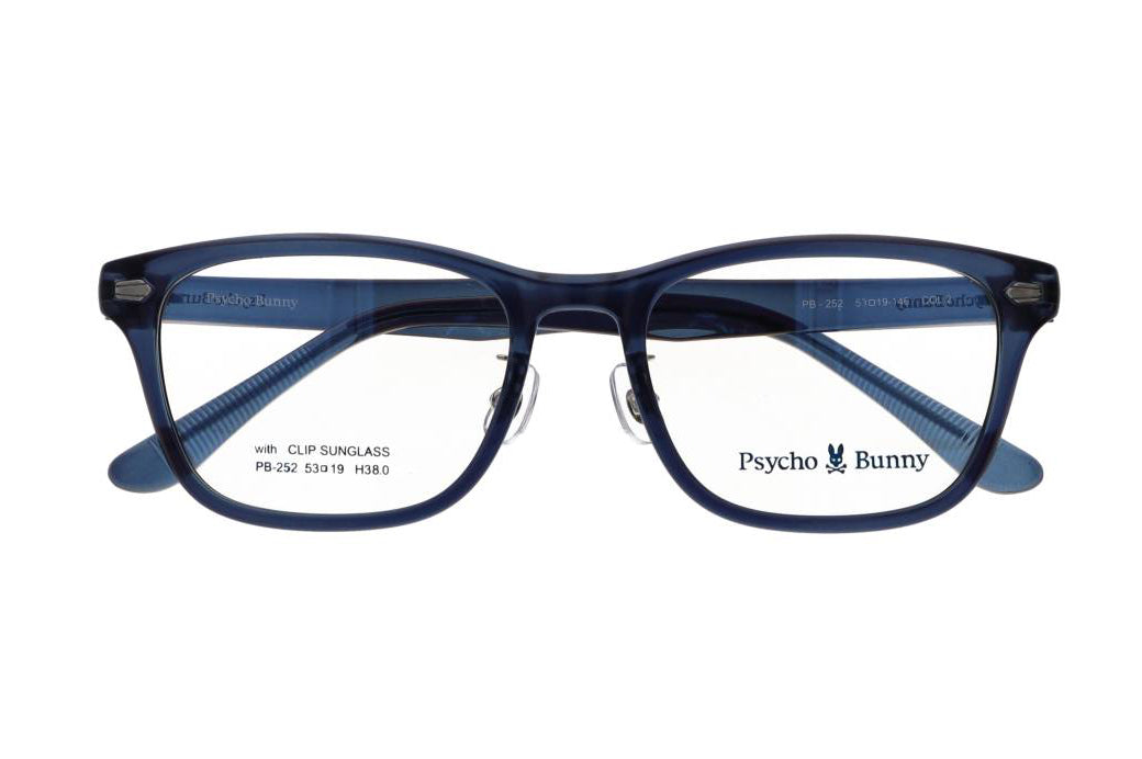 Psycho Bunny(サイコバニー) PB 252-2ダークブルー(53) – 武田メガネ