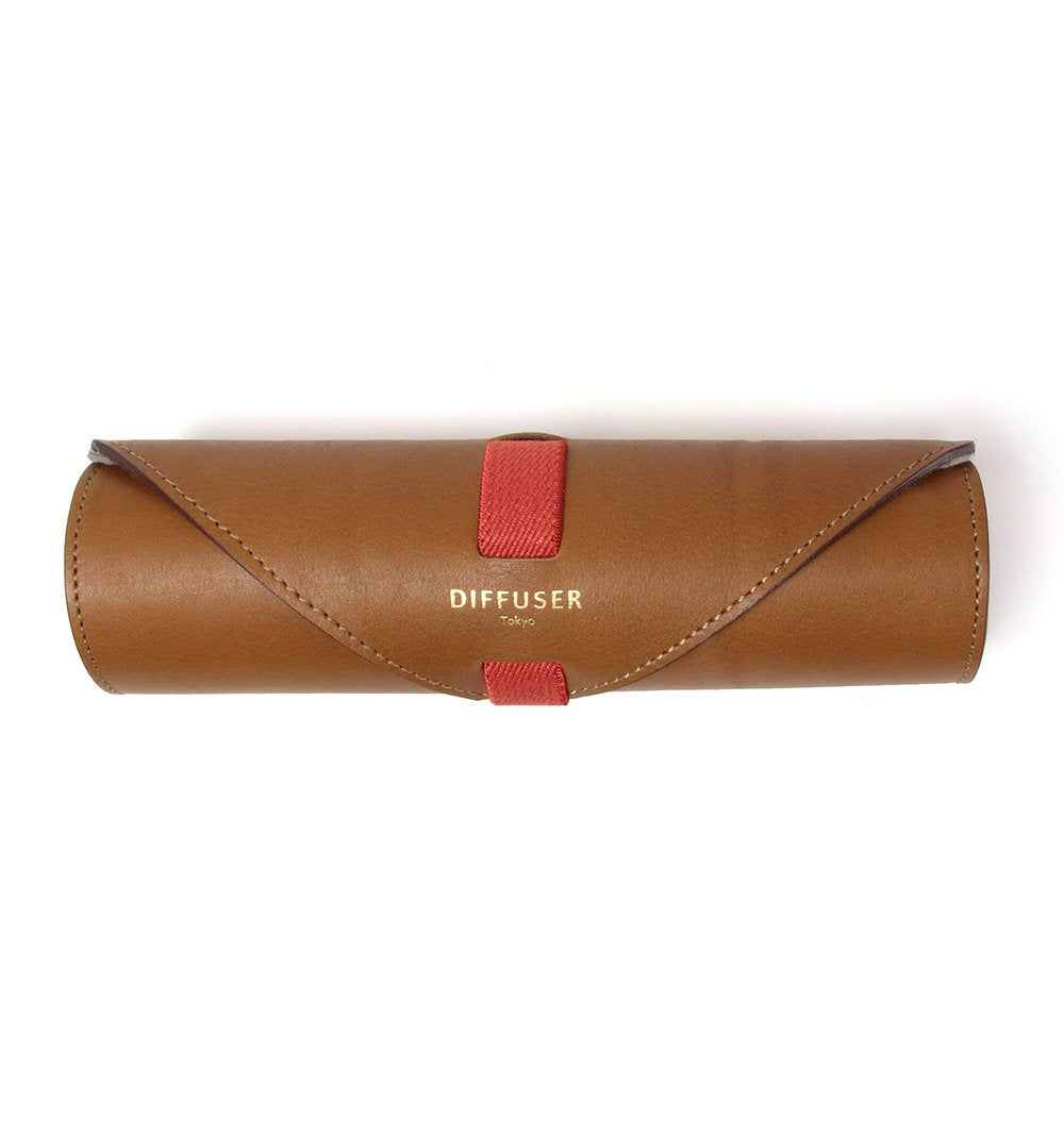 DIFFUSER(ディフューザー) SG1109C OIL LEATHER ROLL EYEWEAR CASE