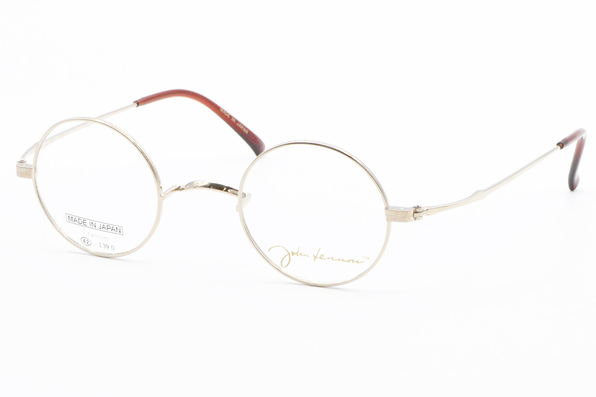 【鯖江製】John Lennon(ジョンレノン) JL 1086-1ゴールド(42)