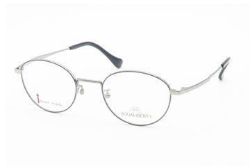 【鯖江製】AQUALIBERTY(アクアリバティ) AQ 22501-LGグレー/シルバー(48)