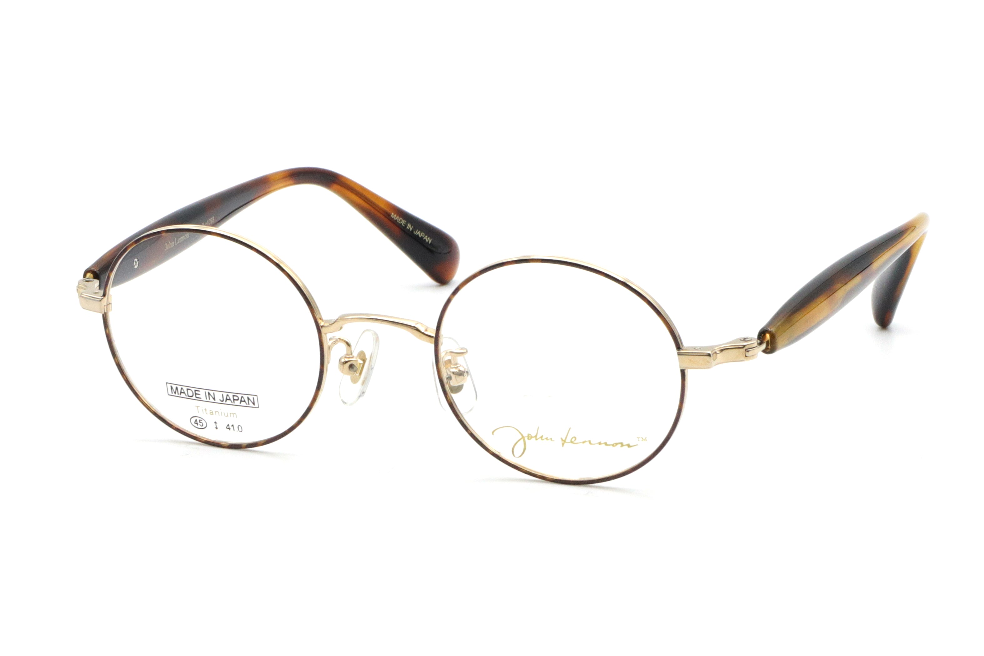 鯖江製】John Lennon(ジョンレノン) JL 1098-1ブラウン/ゴールド(45