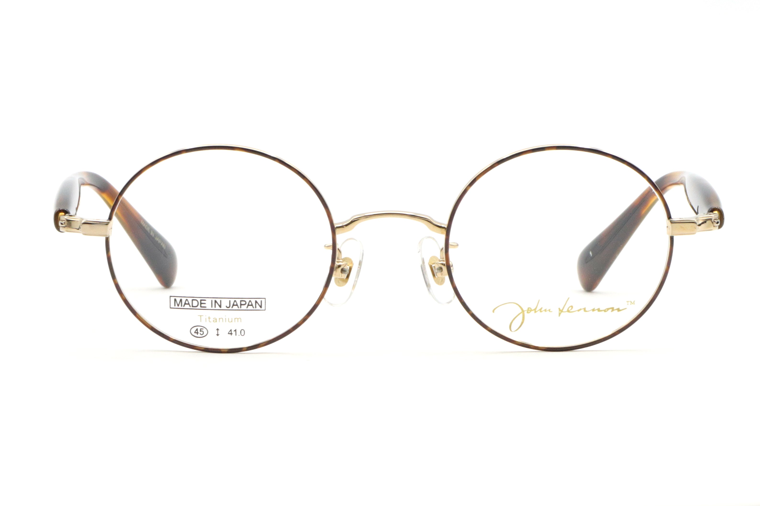 鯖江製】John Lennon(ジョンレノン) JL 1098-1ブラウン/ゴールド(45