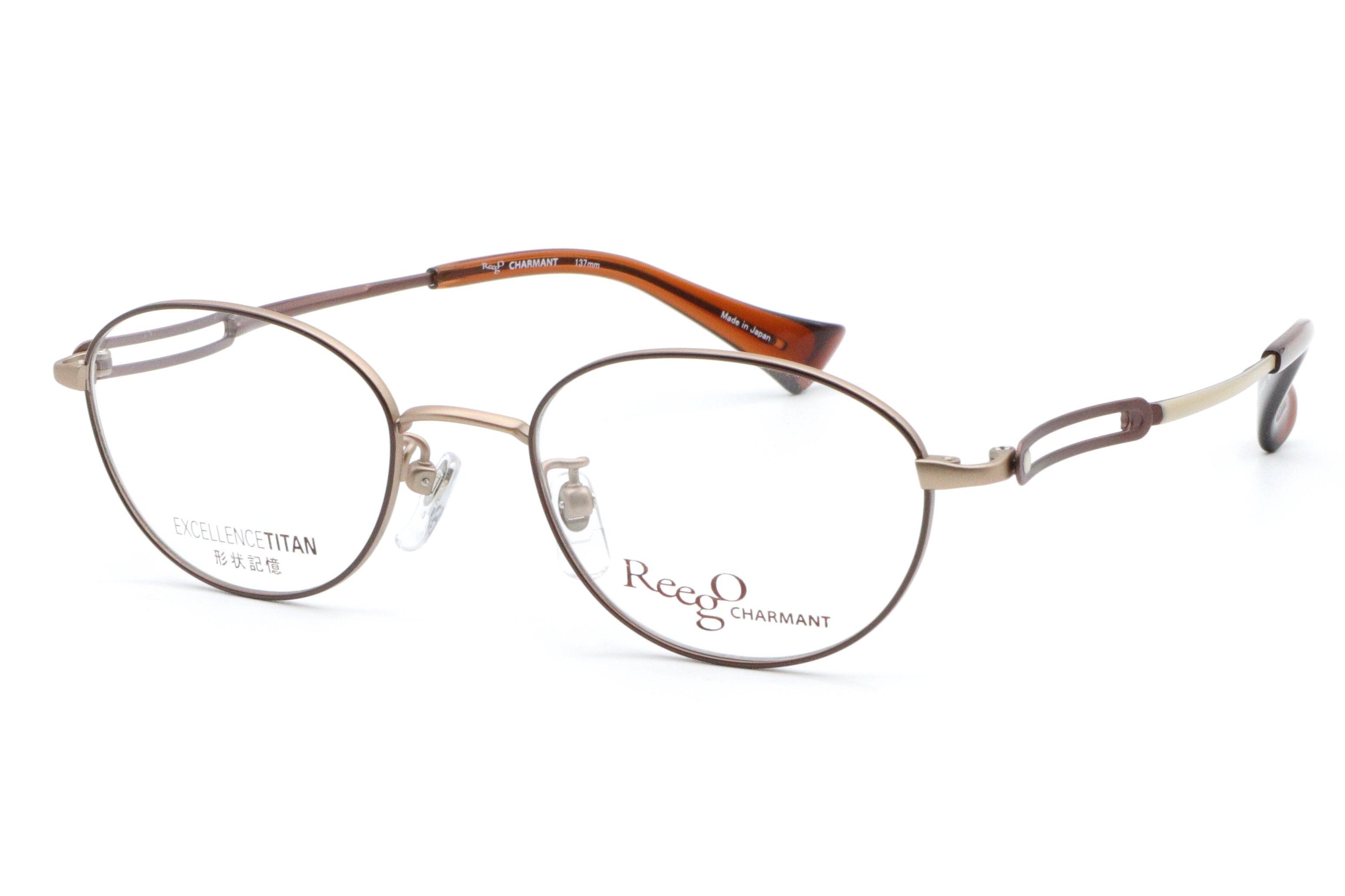 鯖江製】Reego(リーゴ) XW 4035-BRブラウン(49) – 武田メガネ