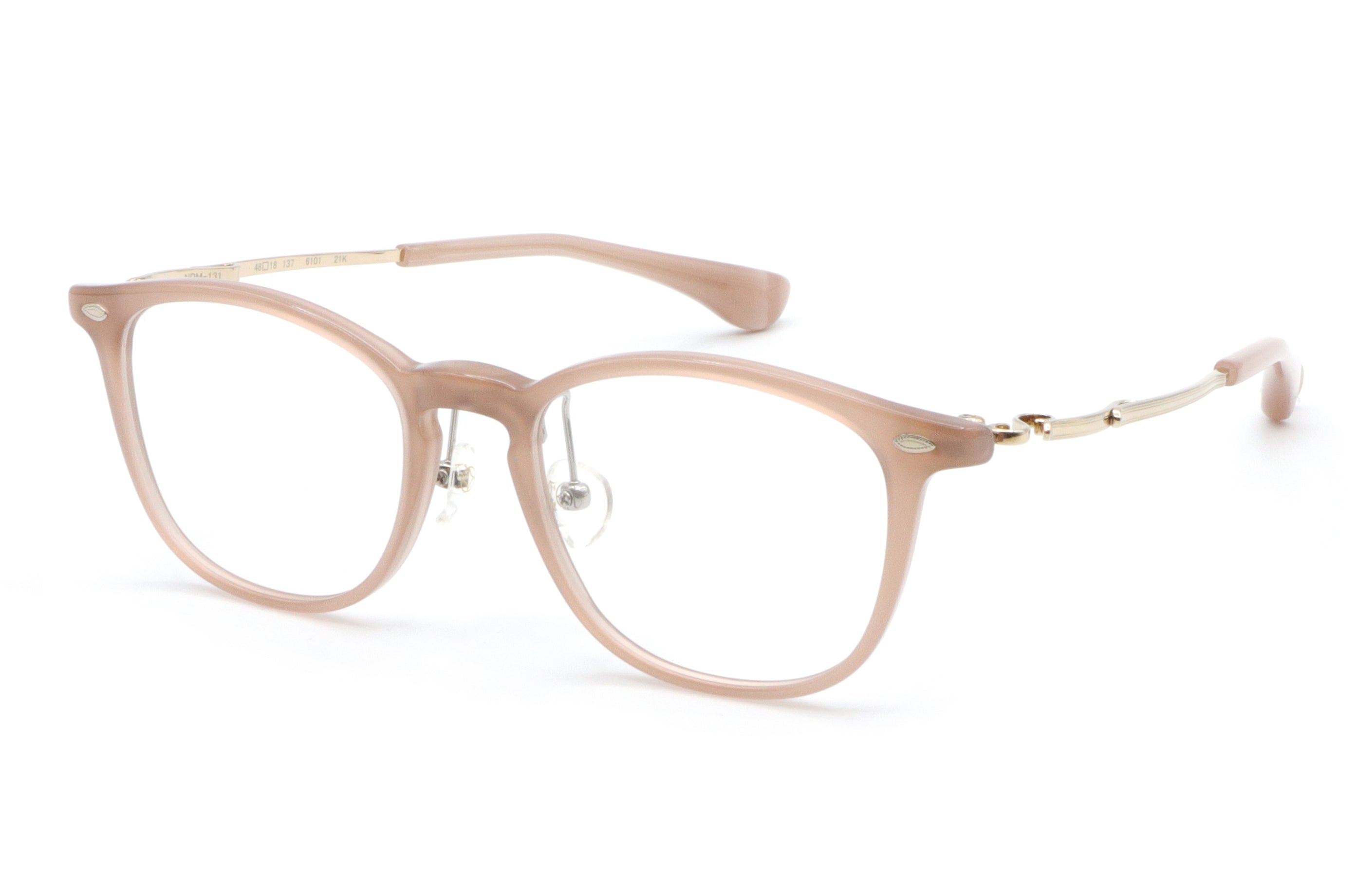 999.9(フォーナインズ) NPM-131-6101ペールピンクブラウン/ゴールド(48