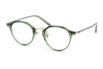 【鯖江製】越前國甚六作(ジンロクサク) EZ 038-4クリアグリーン(46)