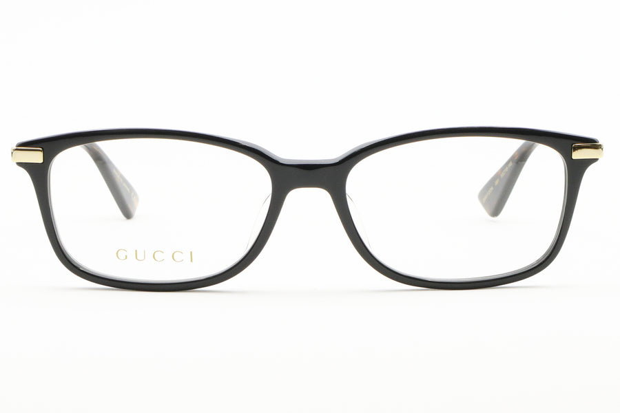 【鯖江製】GUCCI(グッチ) GG 0112OA-001ブラック/ゴールド(53)