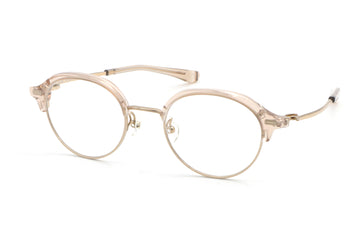 999.9(フォーナインズ) M-135-2201クリスタルライトブラウン/ゴールド(47)