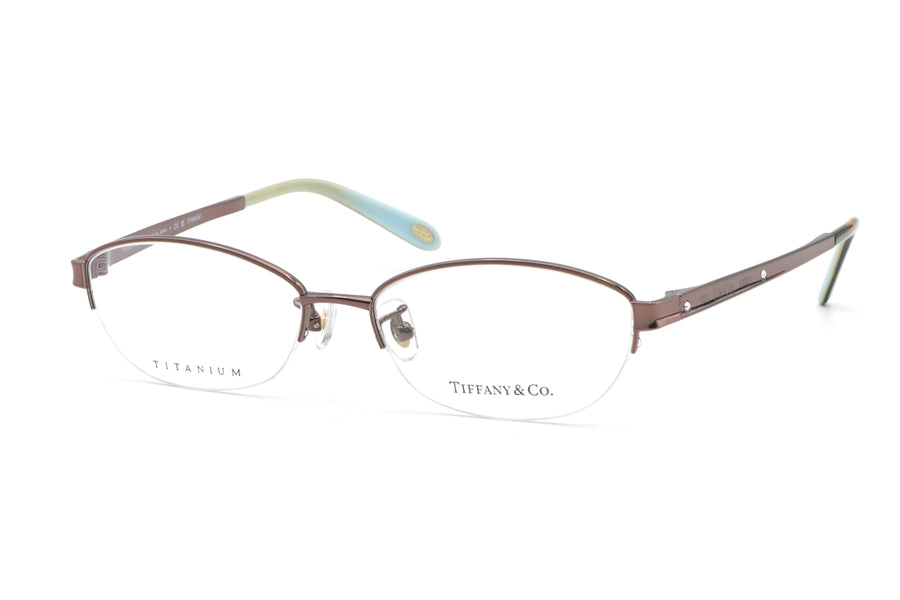 【鯖江製】TIFFANY(ティファニー) OTF 1120BD-6046ブラウン(53)