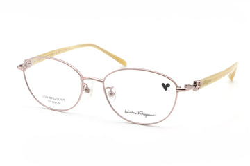 【鯖江製】Ferragamo(フェラガモ) SF 2580LB-265ピンクゴールド(51)