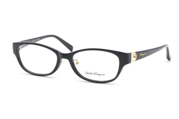 【鯖江製】Ferragamo(フェラガモ) SF 2917A-001ブラック(52)