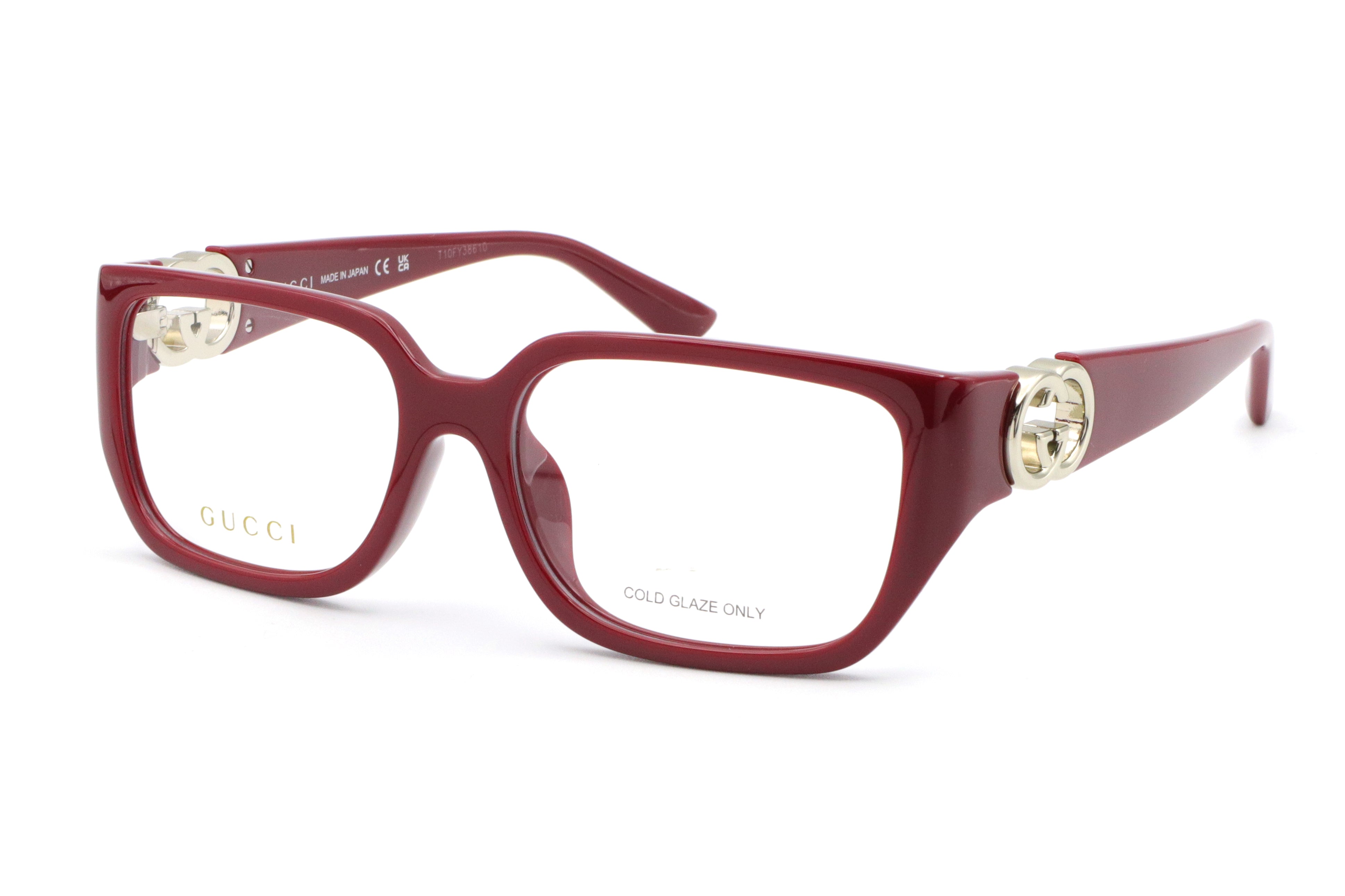 鯖江製】GUCCI(グッチ) GG 1694OA-003バーガンディ(55) – 武田メガネ