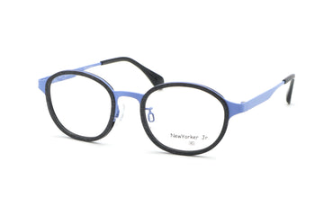 NewYorker Jr.(ニューヨーカージュニア) NJ 002-LBLSブラックシャーリング/ブルー(45)