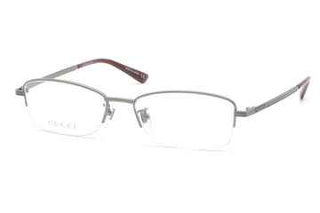 【鯖江製】GUCCI(グッチ) GG 1060OJ-001マットシルバー(54)