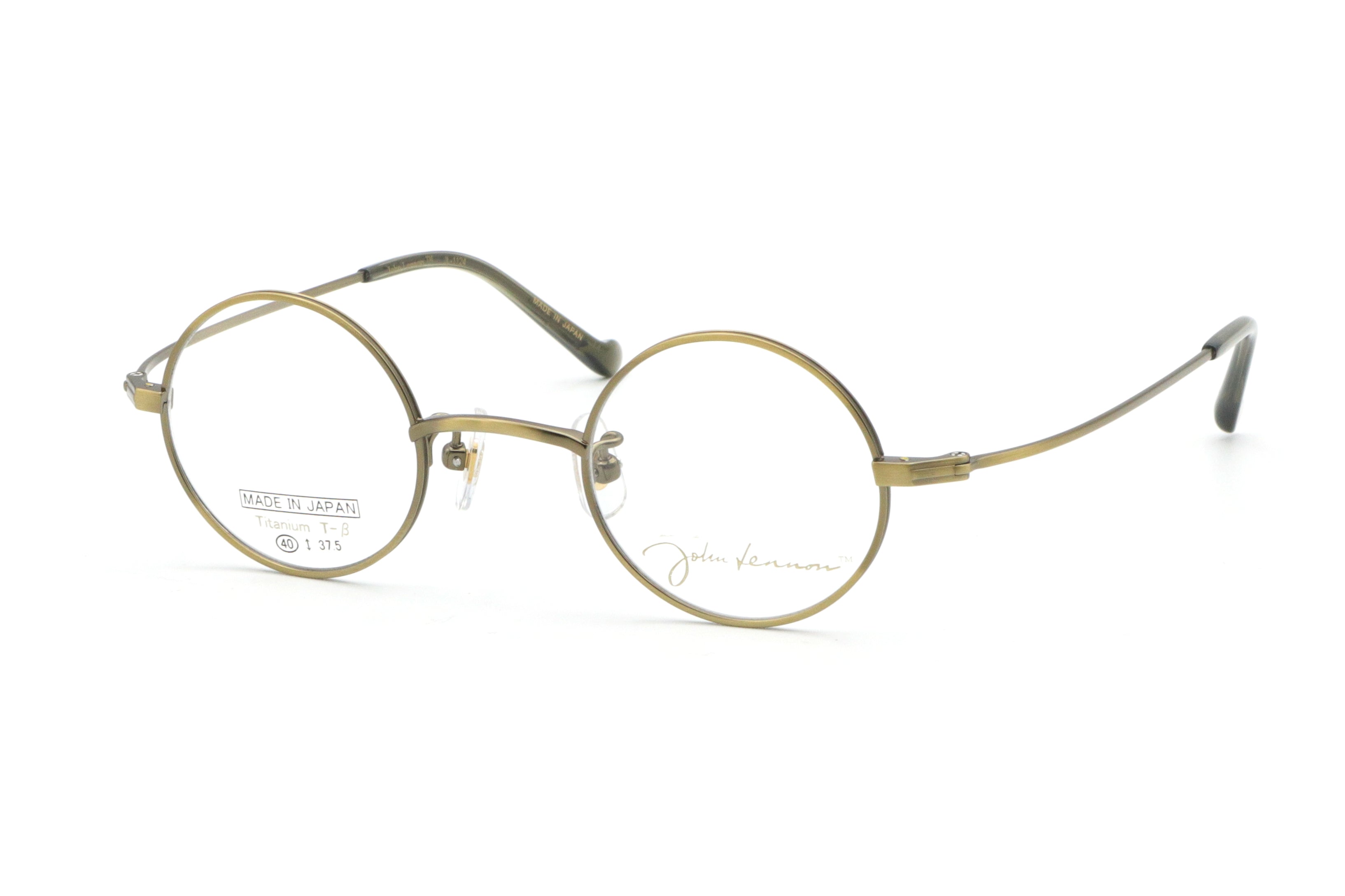 鯖江製】John Lennon(ジョンレノン) JL 1124-3アンティークゴールド(40
