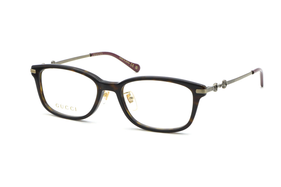 【鯖江製】GUCCI(グッチ) GG 1129OJ-002ブラウン(52)
