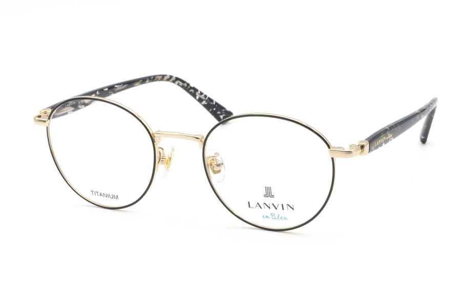 LANVIN en Bleu(ランバンオンブルー) VLB 025J-0I88ブラック/ゴールド(49) – 武田メガネオンラインショップ