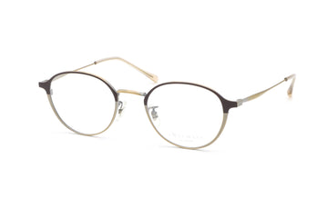 【鯖江製】iNtimite(アンティミテ) INE-5001-MBRKBNHAGマットブリックブラウンハーフ(46)