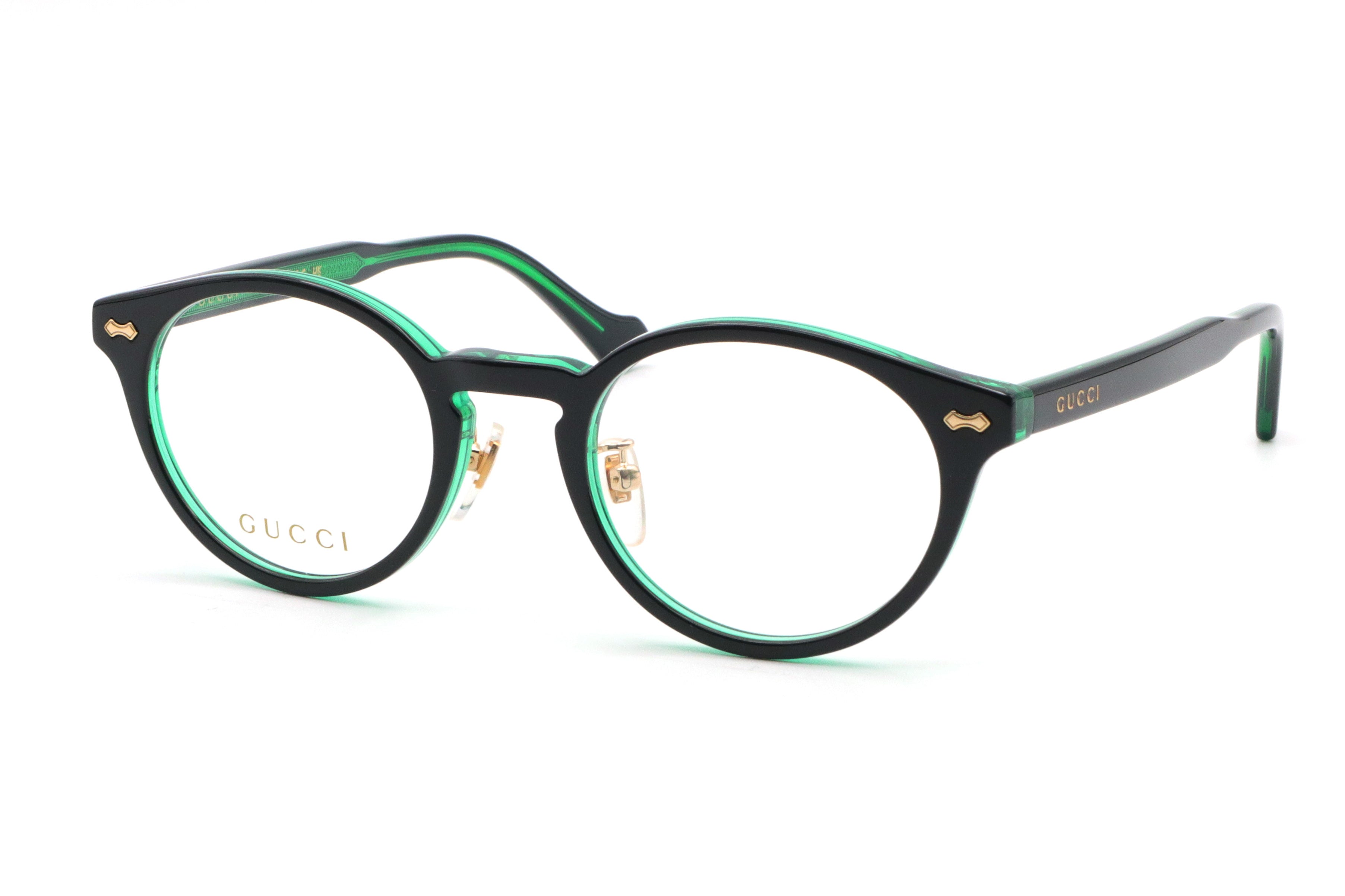 鯖江製】GUCCI(グッチ) GG 1127OJ-003ブラック/グリーン(49) – 武田