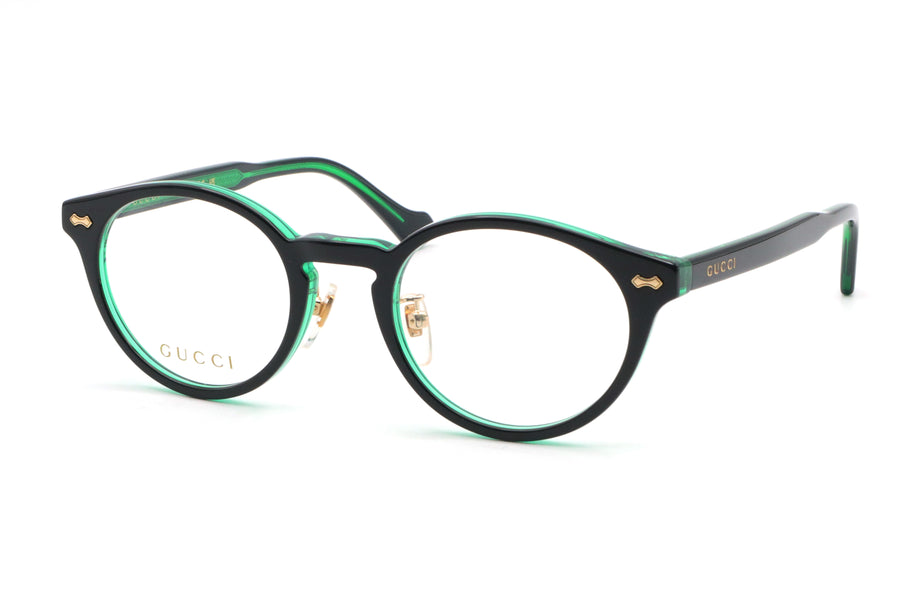【鯖江製】GUCCI(グッチ) GG 1127OJ-003ブラック/グリーン(49)