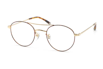 【鯖江製】越前國甚六作(ジンロクサク) JN 066-5ブラウン/ゴールド(49)