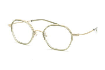 999.9(フォーナインズ) M-140-7913ライトグリーンスモーク/ベージュマット(47)