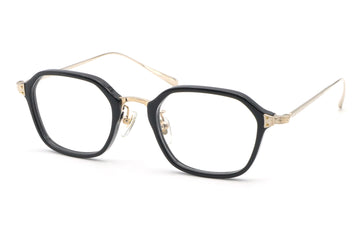 【鯖江製】越前國甚六作(ジンロクサク) JN 078-1ブラック/ゴールド(50)