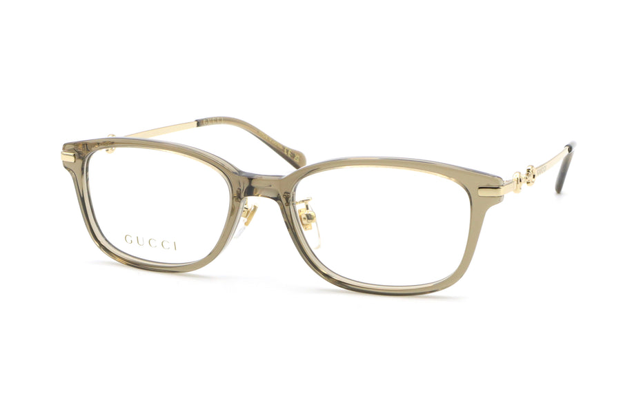 【鯖江製】GUCCI(グッチ) GG 1129OJ-004クリアブラウン(52)