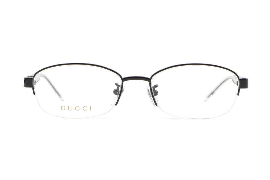 【鯖江製】GUCCI(グッチ) GG 1742OJ-001ブラック(53)