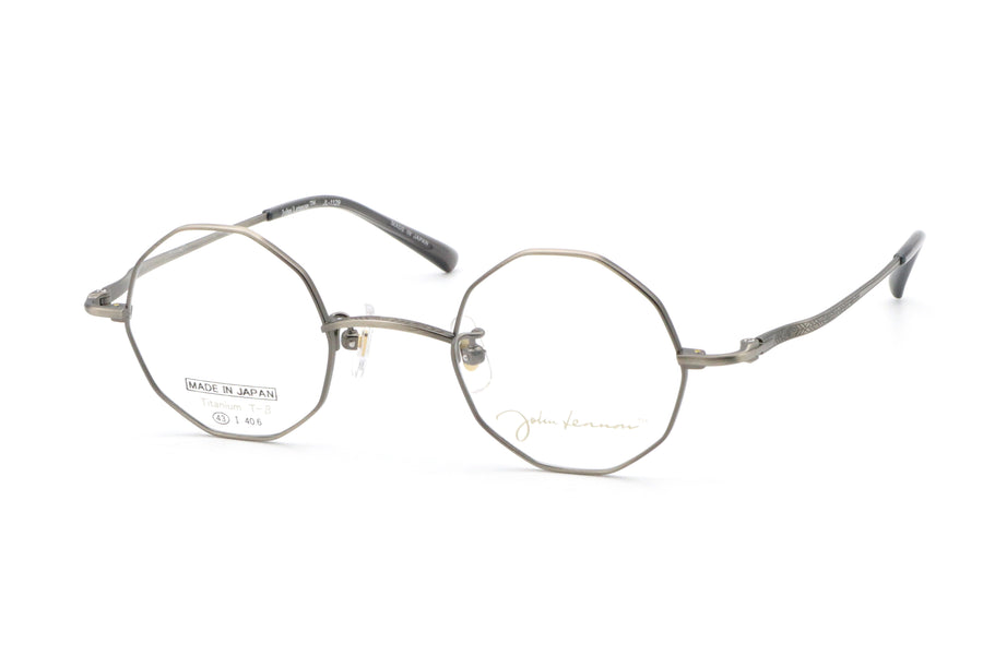 鯖江製】John Lennon(ジョンレノン) JL 1129-3アンティークシルバー(43