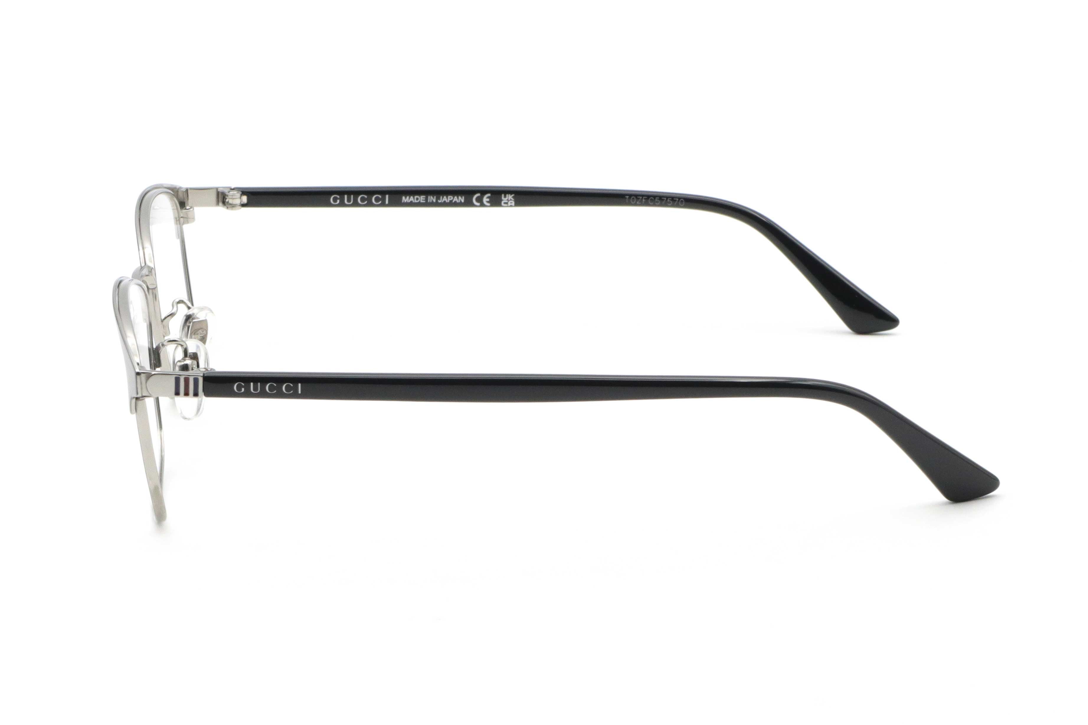 ＧＵＣＣＩ　眼鏡　ジャパン　鯖江 鯖江製】GUCCI(グッチ) GG 1475OJ-002ブラック/シルバー(55) – 武田