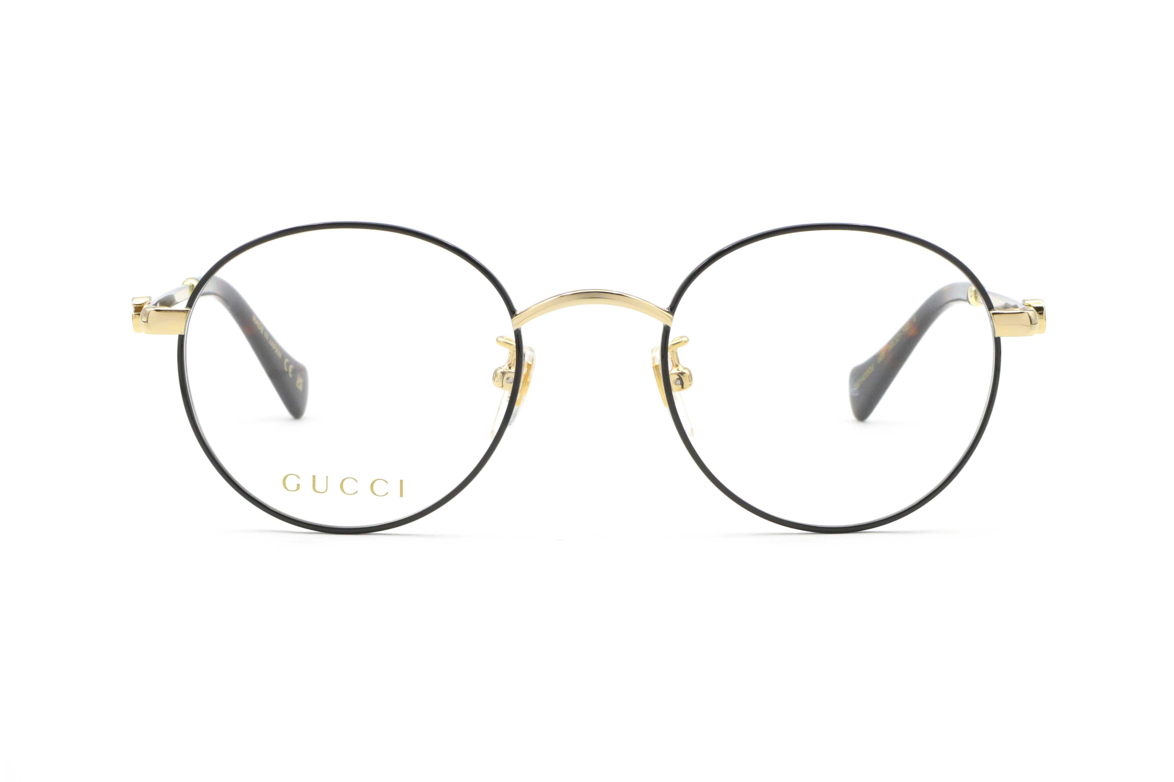 鯖江製】GUCCI(グッチ) GG 1472OJ-002ブラック/ゴールド(50
