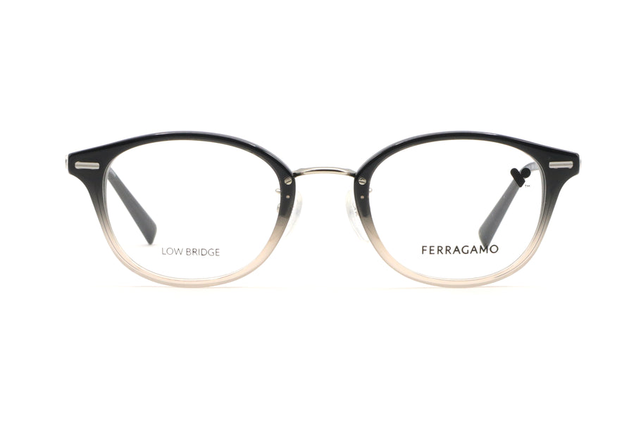 【鯖江製】FERRAGAMO(フェラガモ) SF 2981LB-209ダークブラウングラディエント(47)